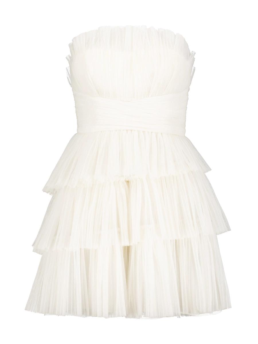 Womens Tulle Corseted Mini Dress Product Image