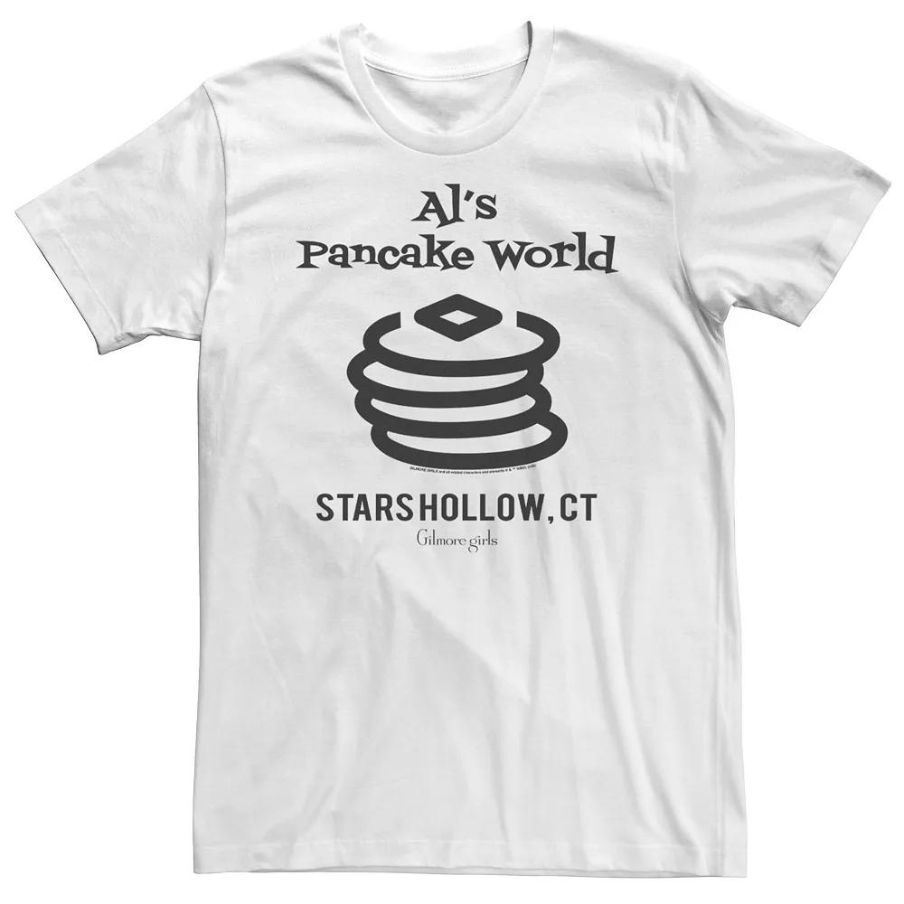 Big & Tall Gilmore Girls Al's Pancake World Logo Tee, Men's,  Product Image