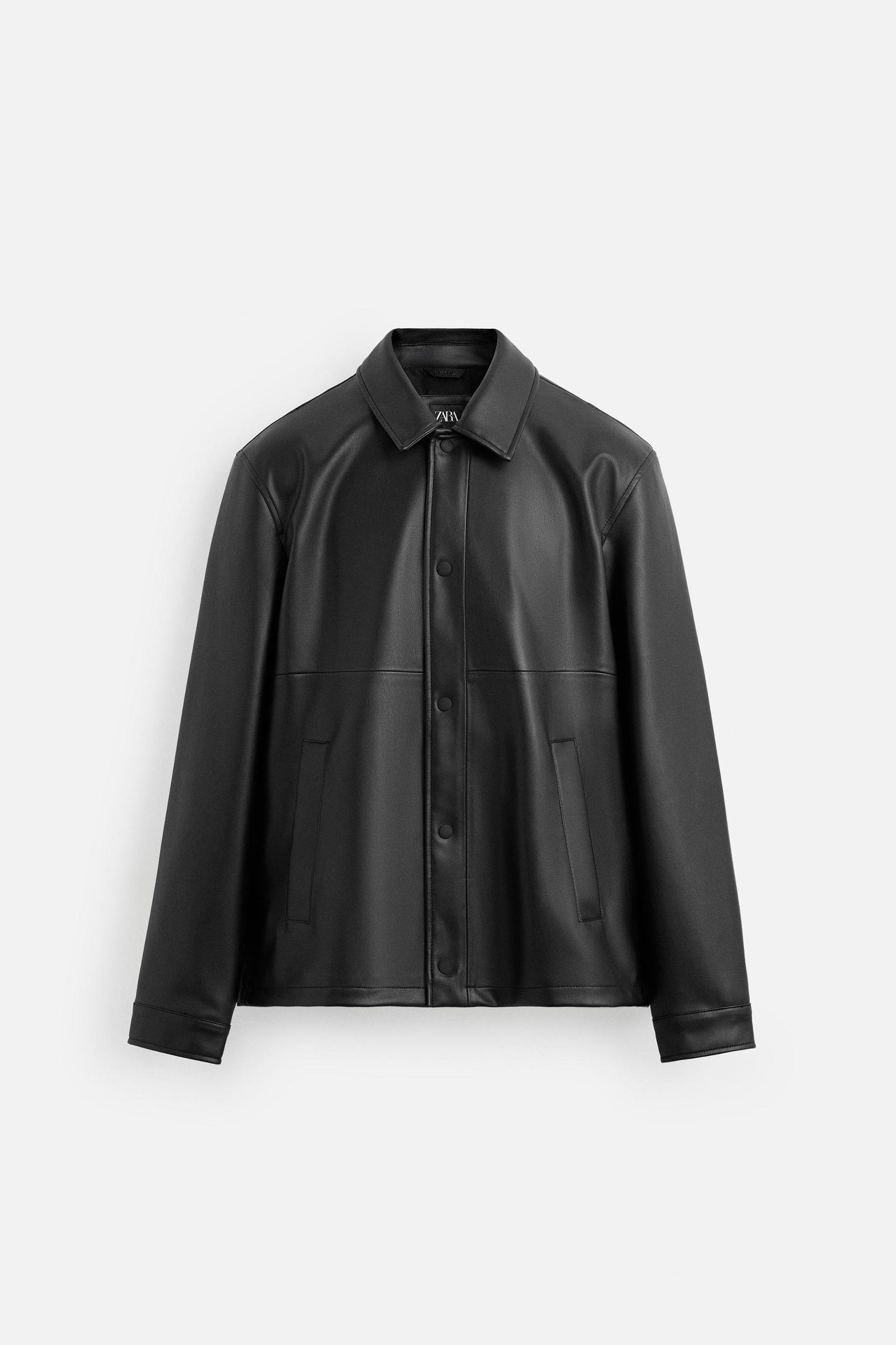 FAUX LEATHER JACKET Product Image