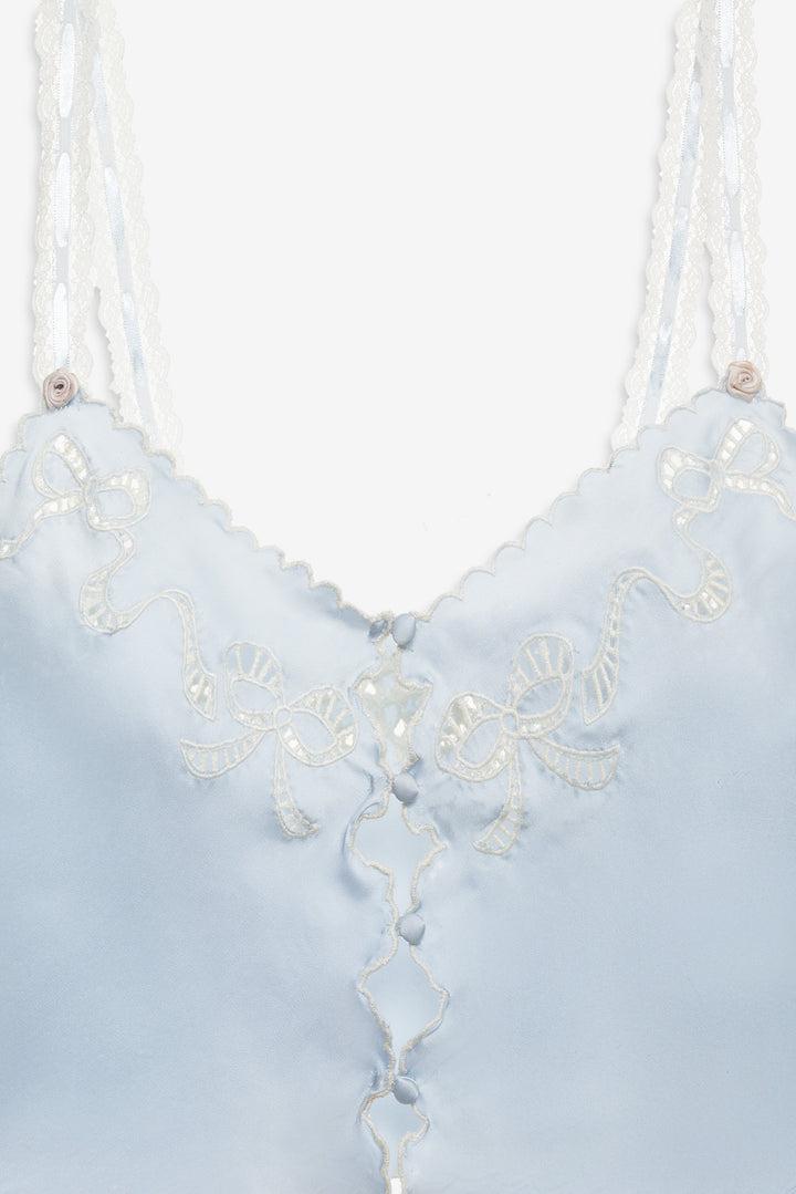 Delaine Sleep Short — Blue Product Image