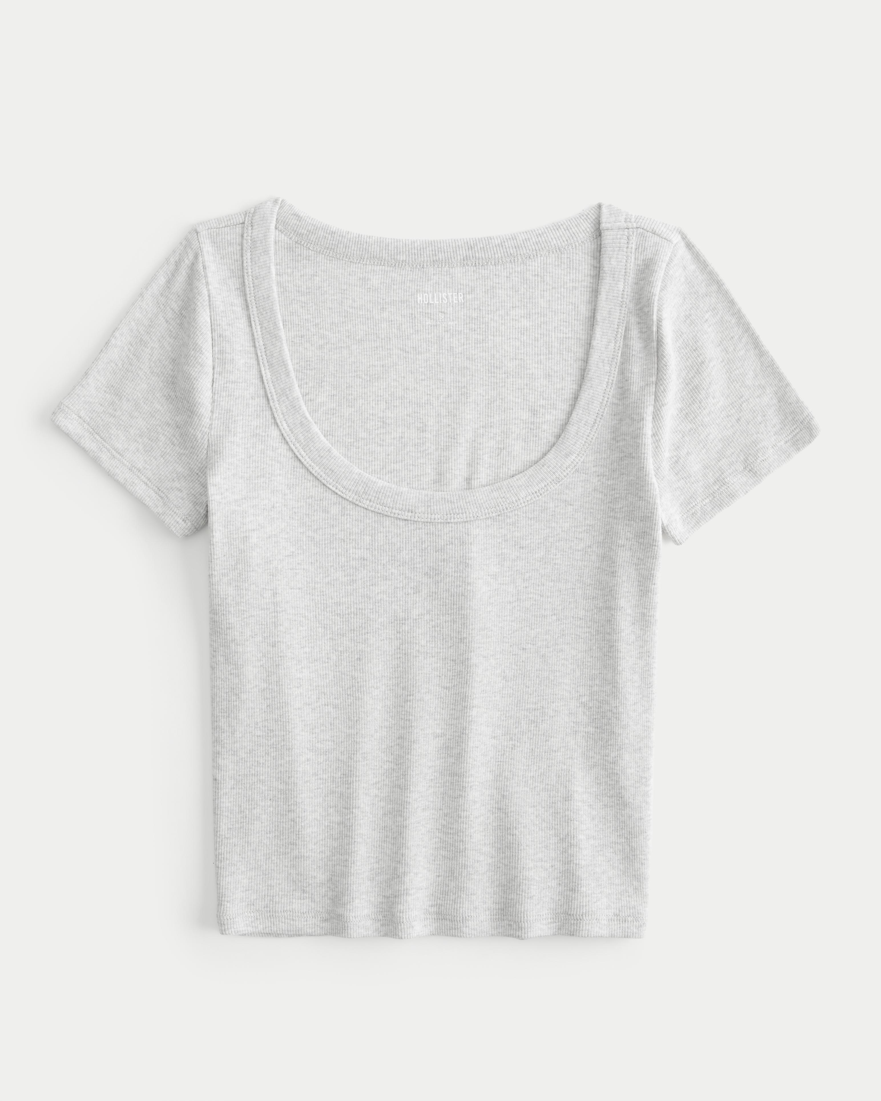 Ribbed Scoop Top Product Image