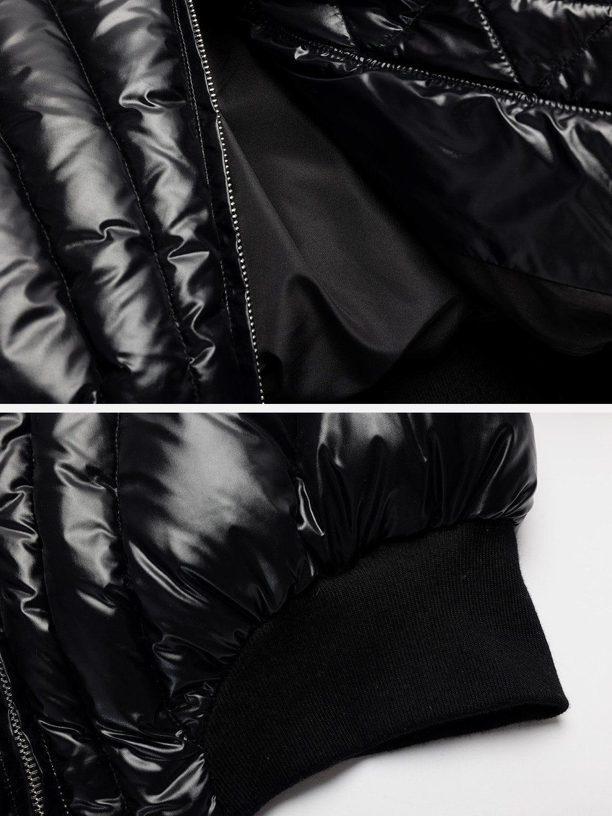 Aelfric Eden Solid Cropped Puffer Down Coat Product Image