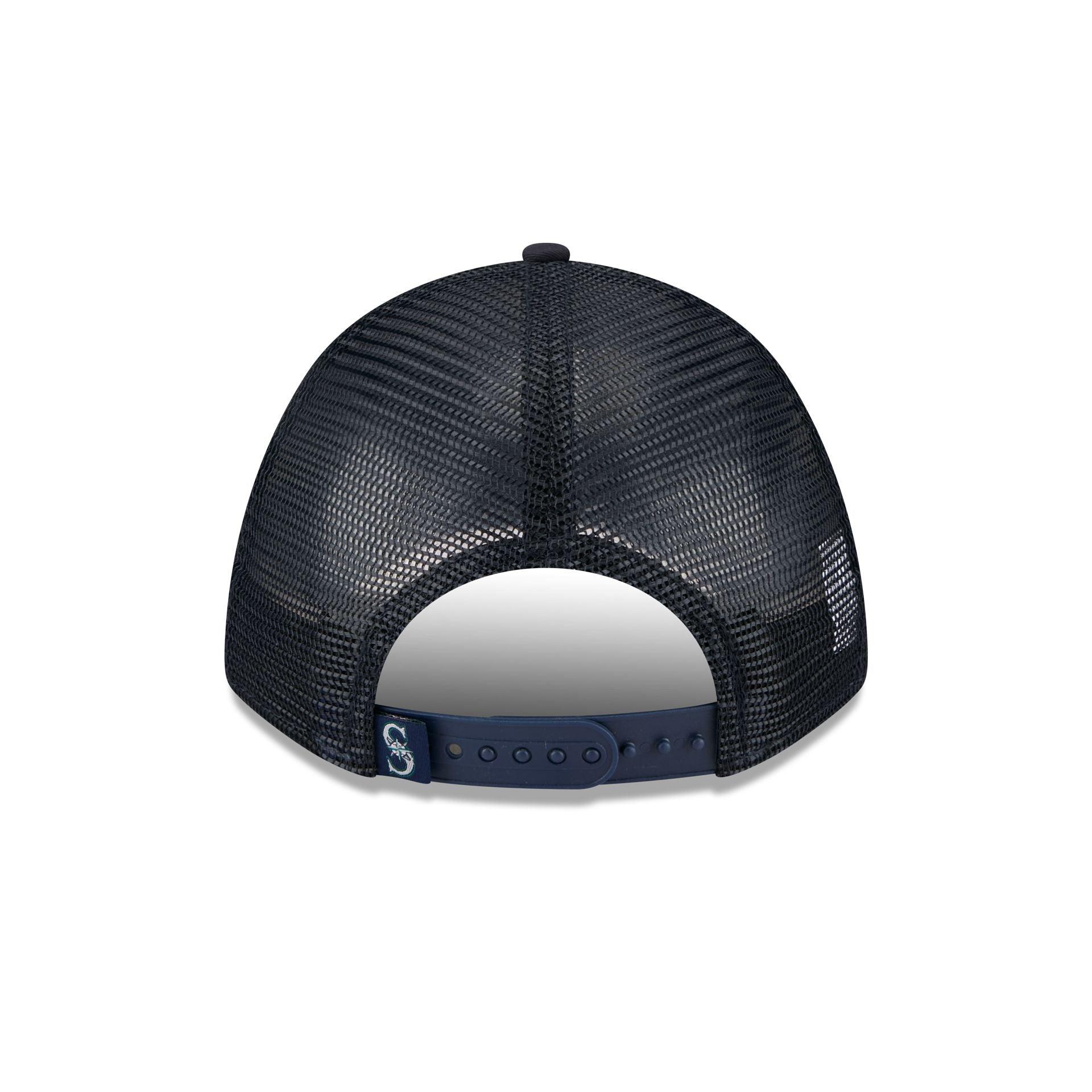 Seattle Mariners Tonal Patch 9FORTY M-Crown A-Frame Trucker Hat Male Product Image