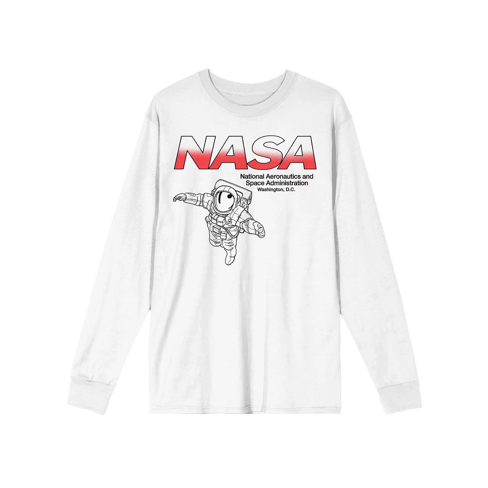 Men's NASA Red and White Logo Tee,  Product Image