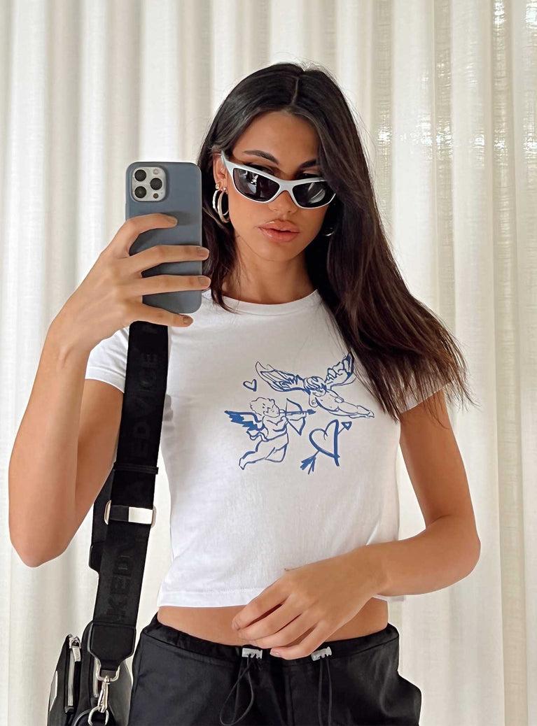 Organic Angels 222 Tee Ivory Product Image