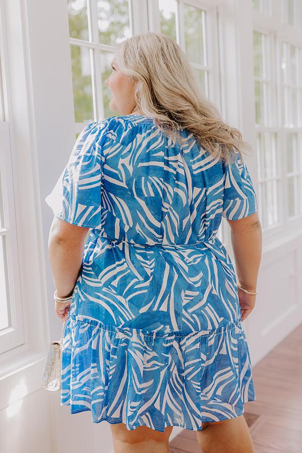 Vacay Charm Mini Dress Curves Product Image