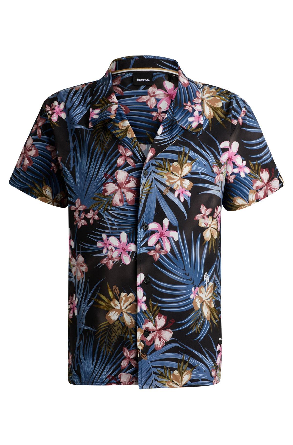 Regular-fit shirt with seasonal print Product Image