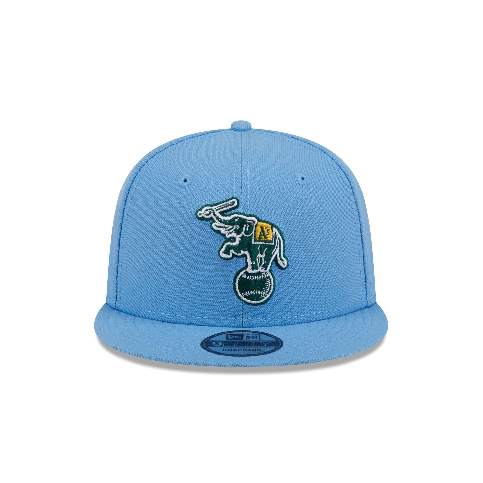 Athletics Sky Blue 9FIFTY Snapback Hat Male Product Image
