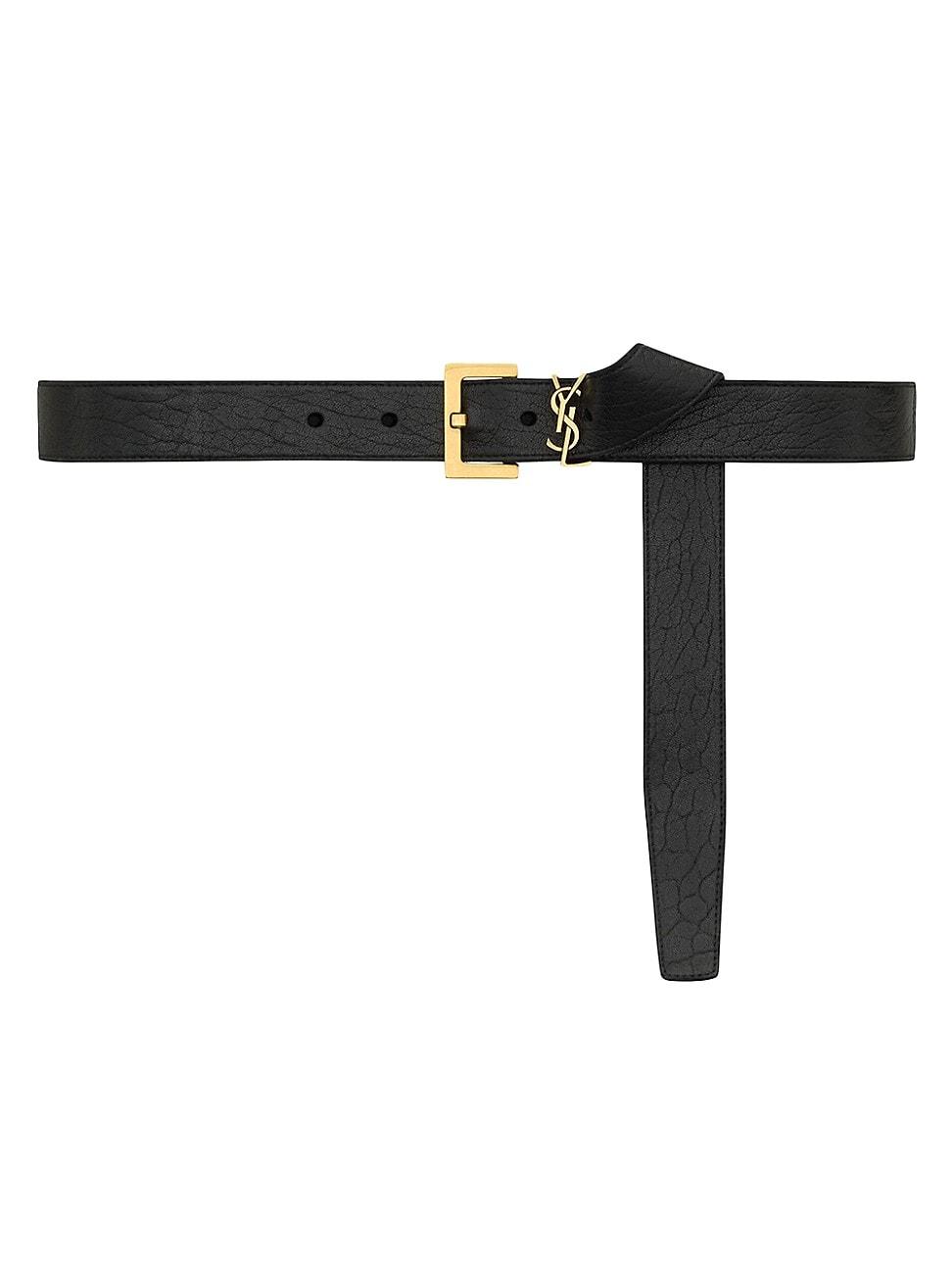 Womens Cassandre Belt In Grained Lambskin Product Image