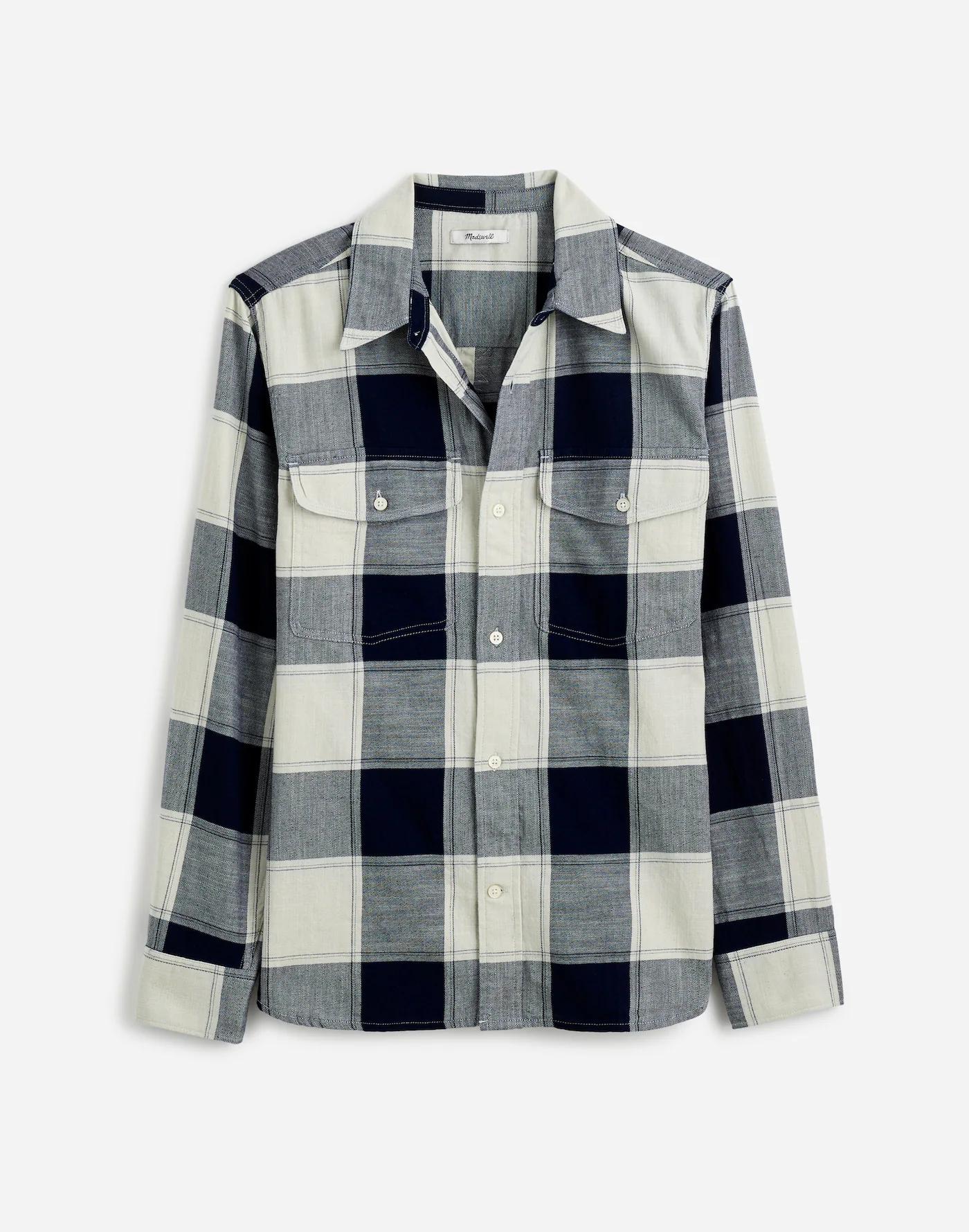 Work Shirt in Cotton Plaid Product Image