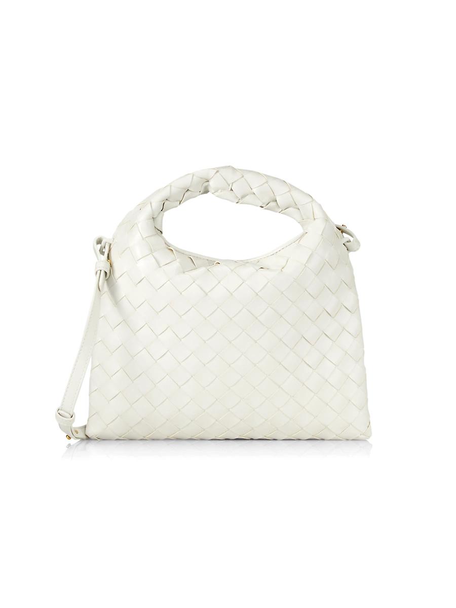 Womens Mini Hop Intrecciato Leather Crossbody Bag Product Image