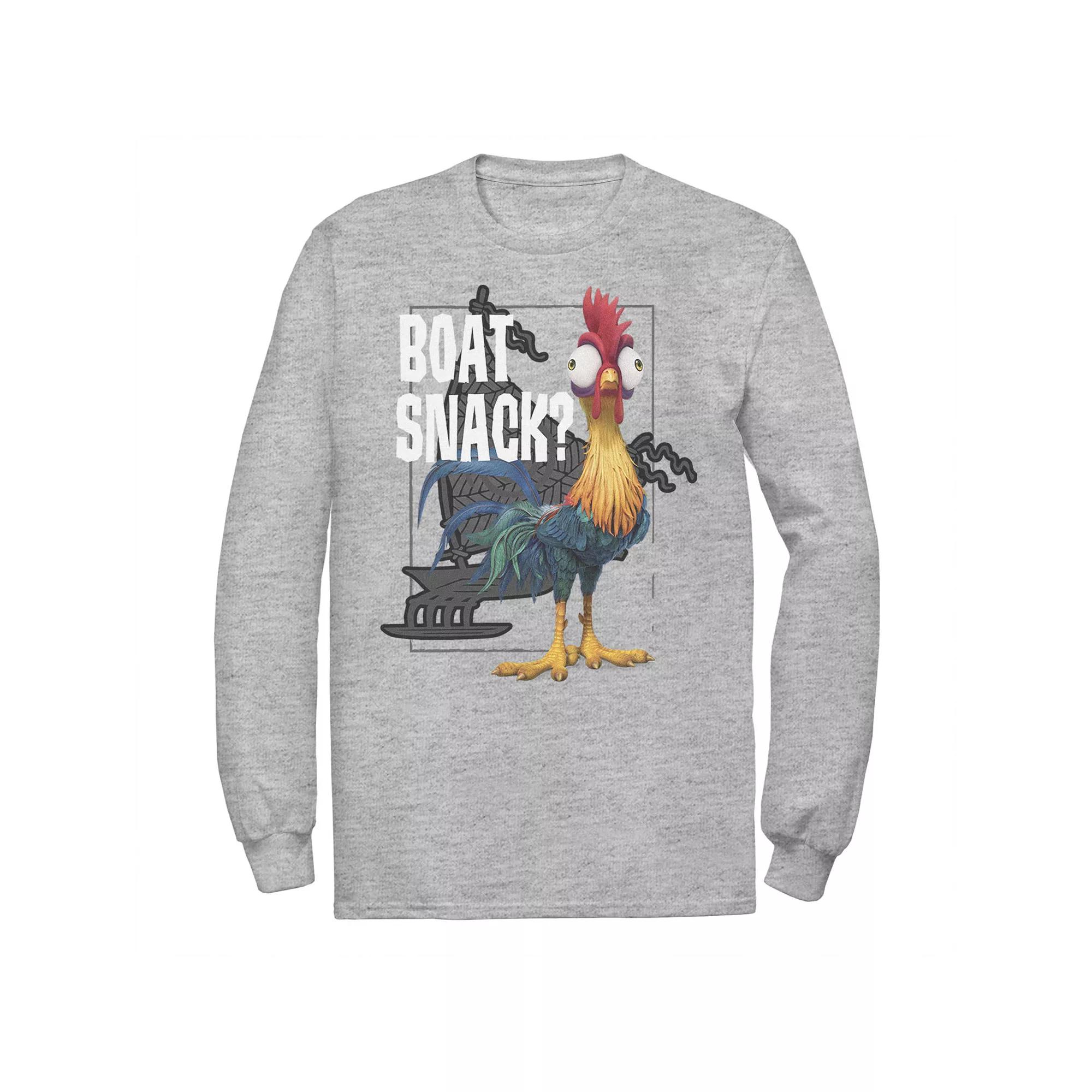 Disney's Moana Hei Hei Men's Boat Snack? Tee,  Product Image