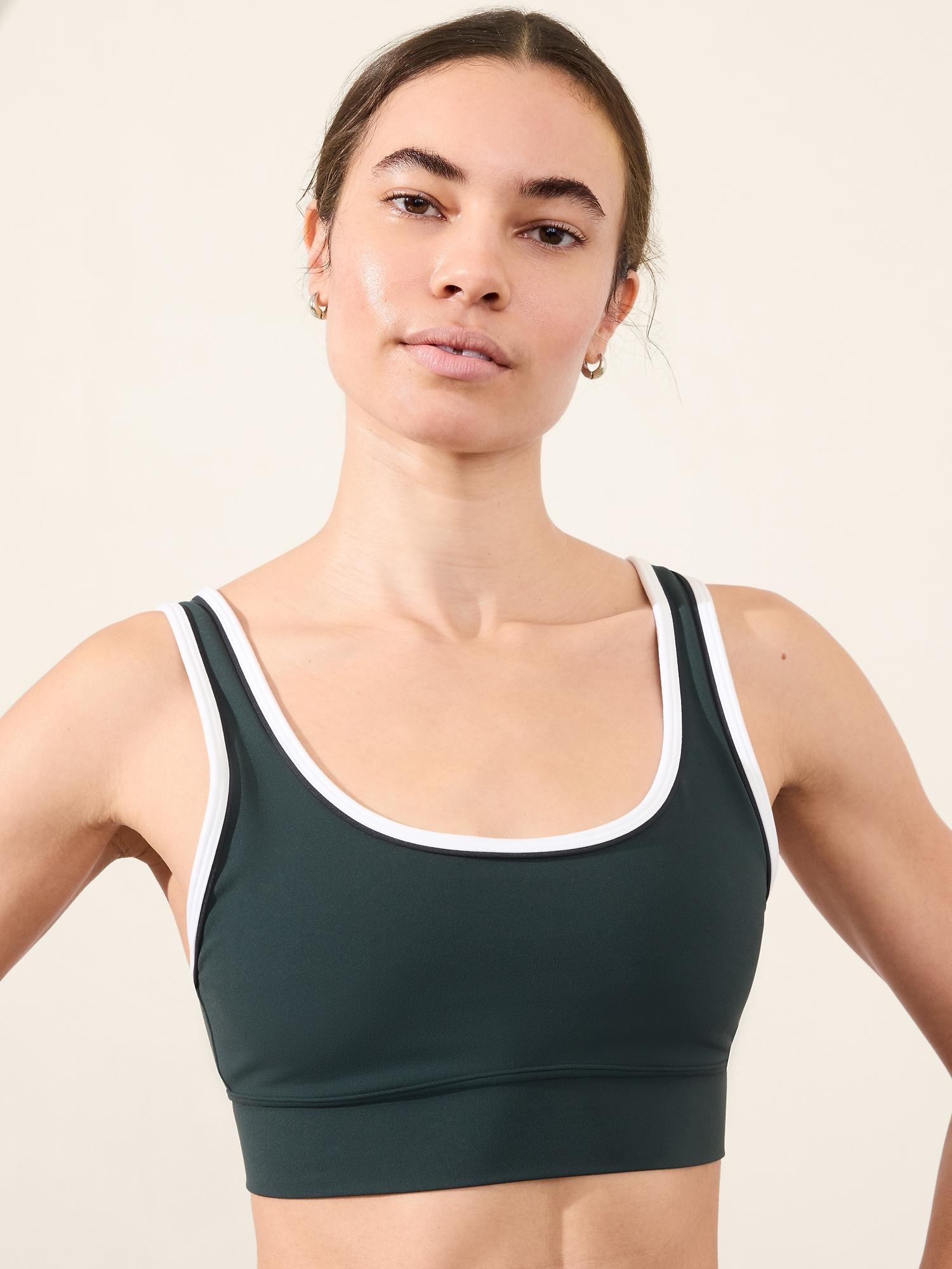 Breathe Longline Piping Sports Bra A-C Product Image