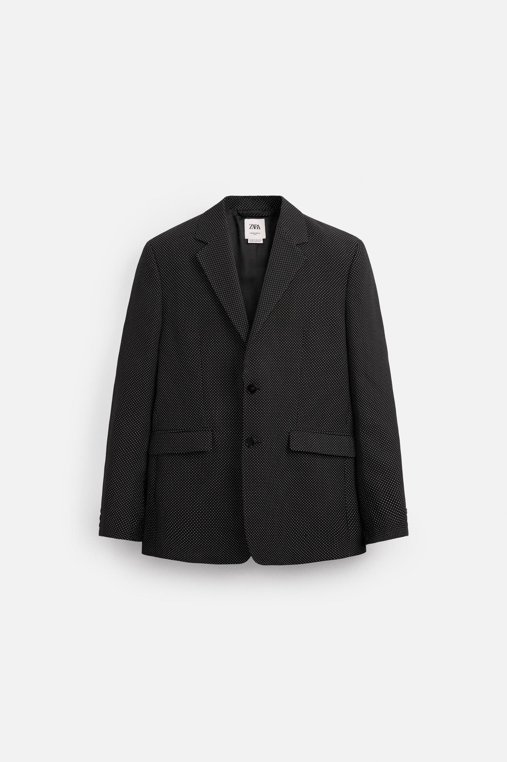 LIMITED EDITION POLKA DOT JACQUARD BLAZER Product Image