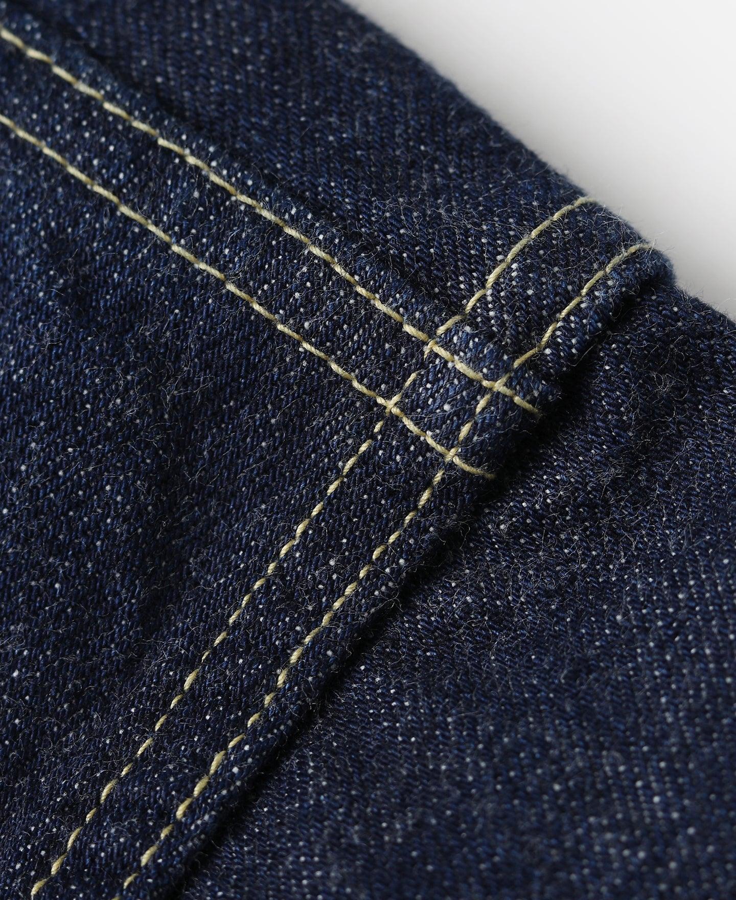 WWII Simplified Model Cowboy Selvedge Denim Jacket Product Image