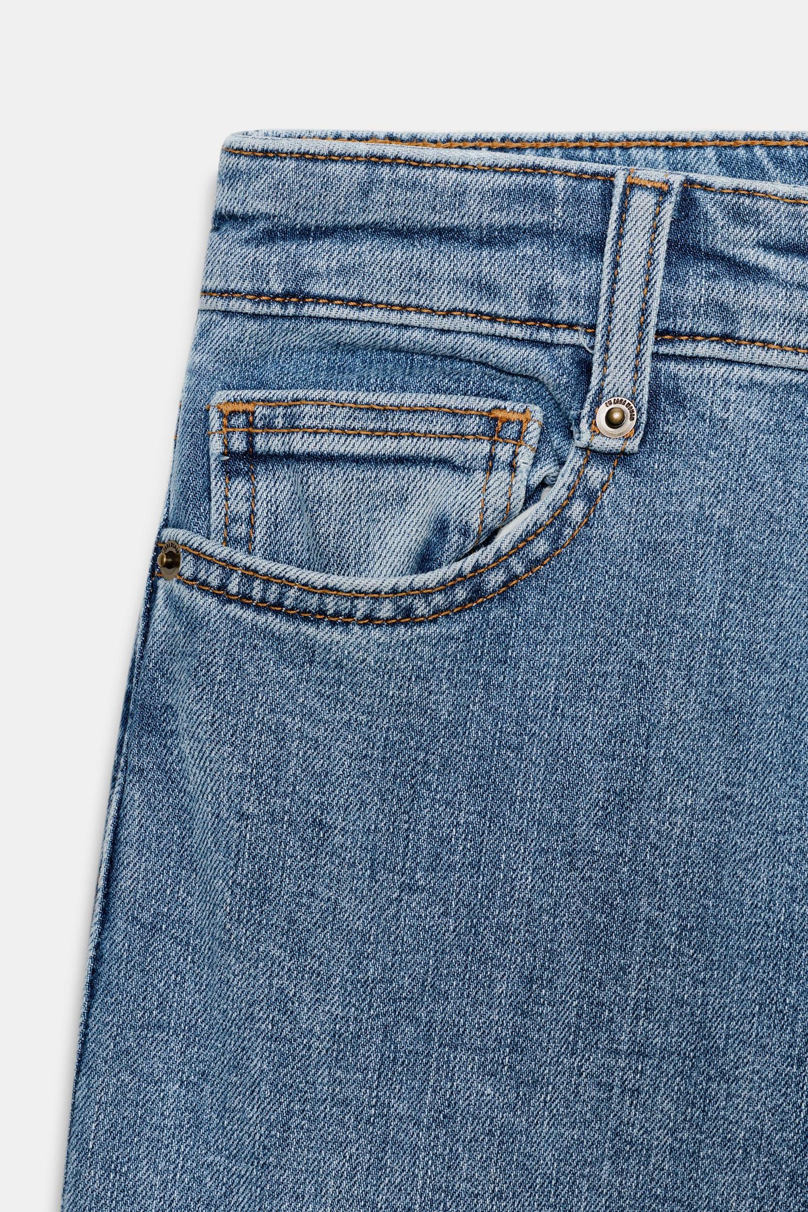 ZW COLLECTION HIGH-WAIST WIDE LEG JEANS Product Image