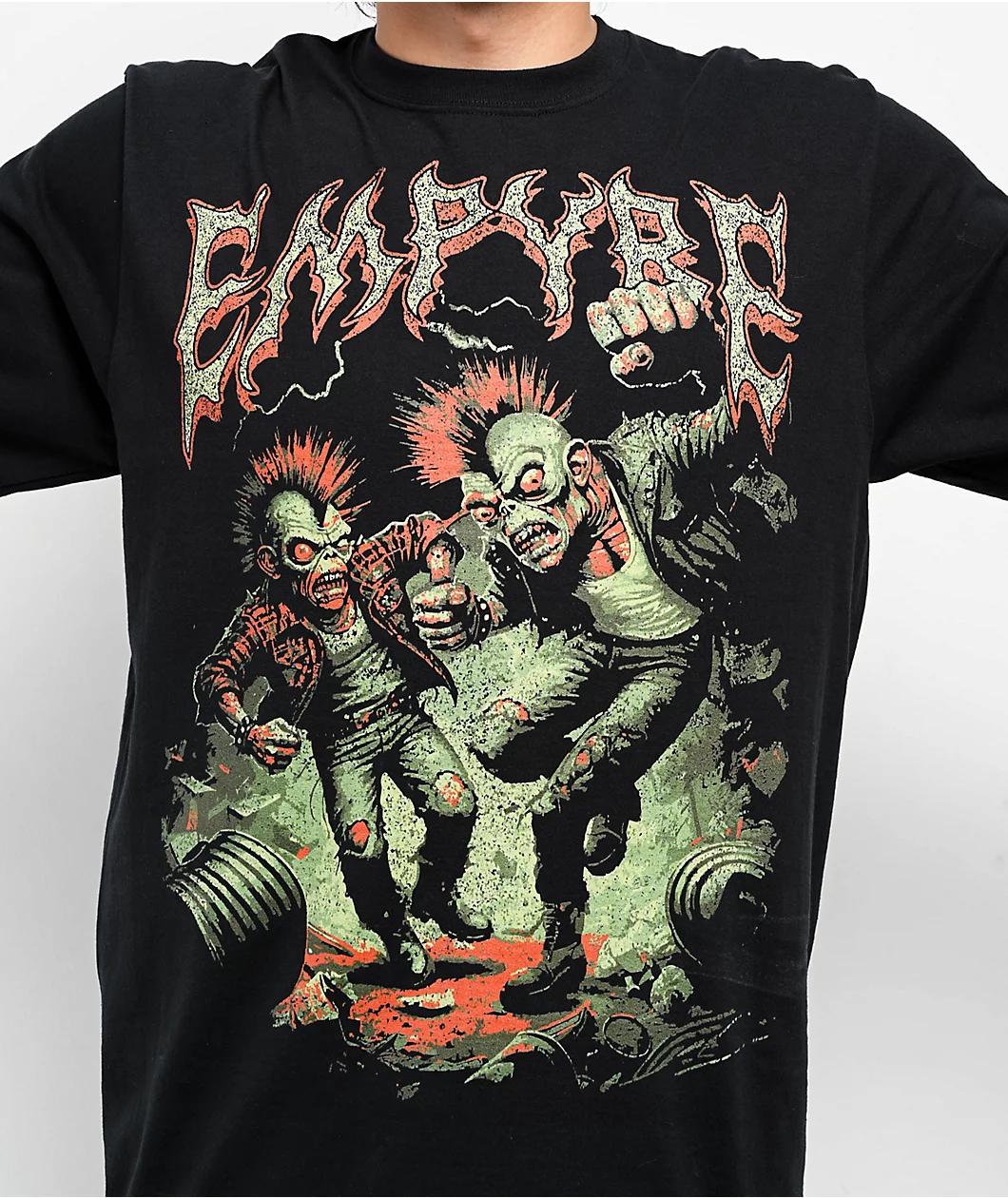 Empyre Swamp Tour Black Long Sleeve T-Shirt Product Image
