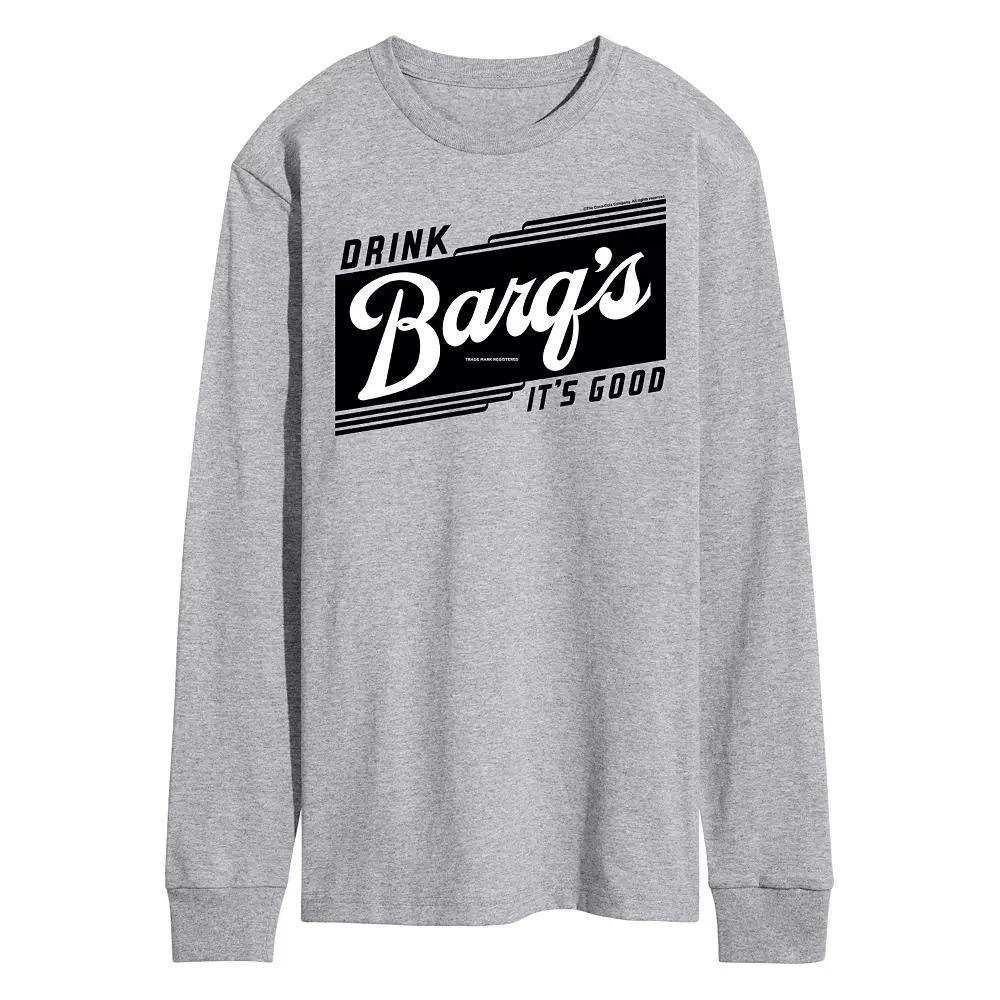Men's Drink Barq's It's Good Long Sleeve Graphic Tee,  Product Image