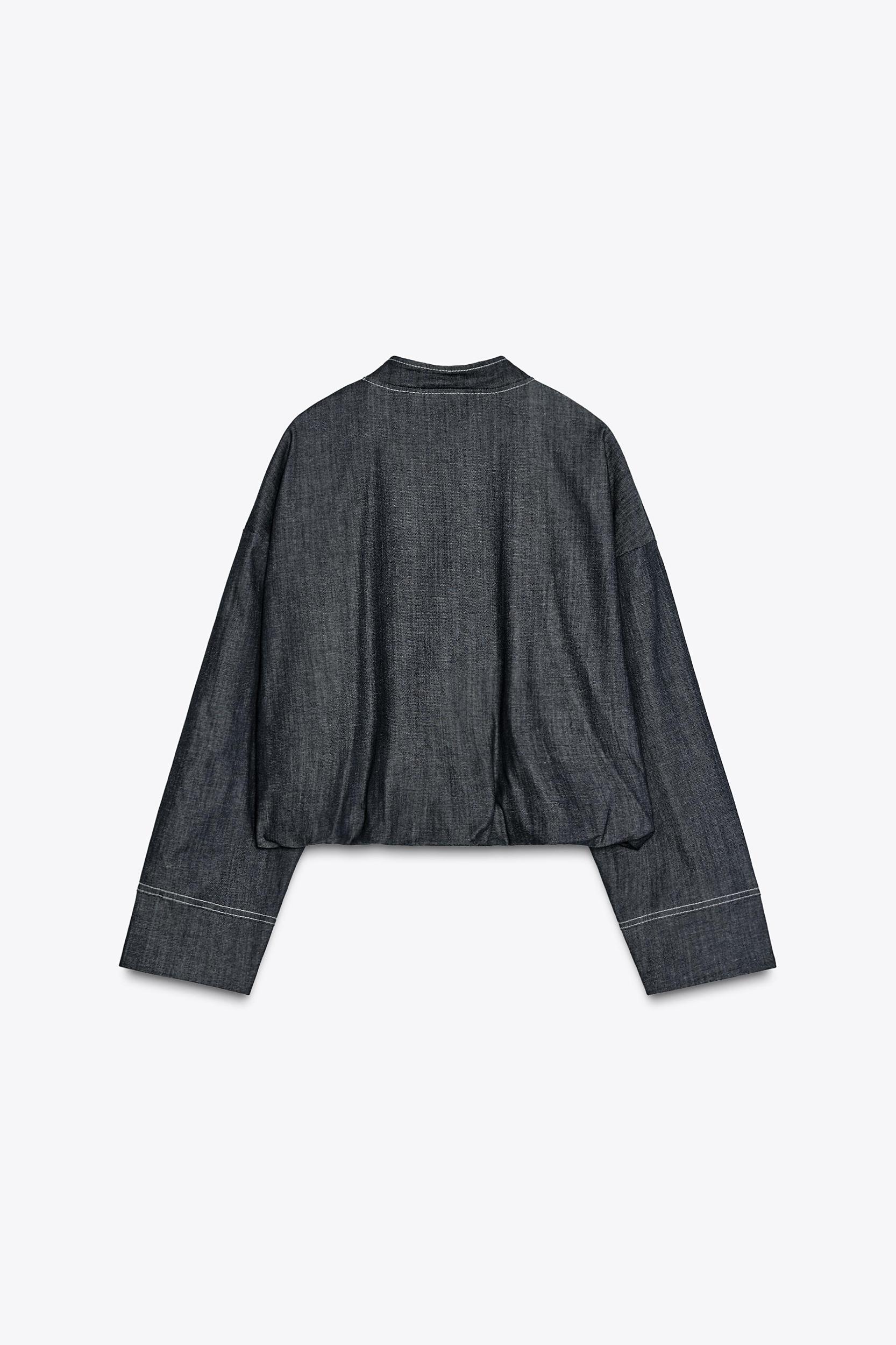 Z1975 BALLOON DENIM BOMBER JACKET Product Image