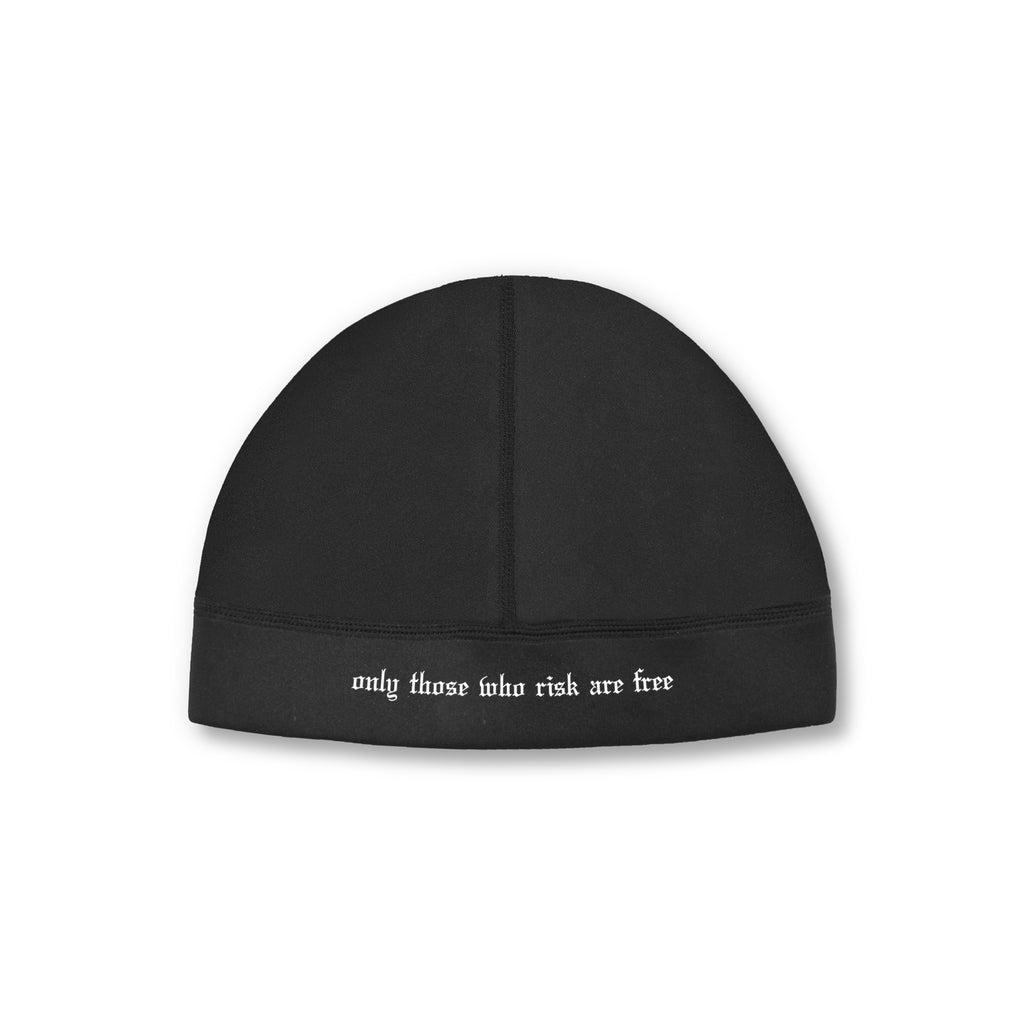 0545. Performance "Risk" Skull Cap - Black Product Image