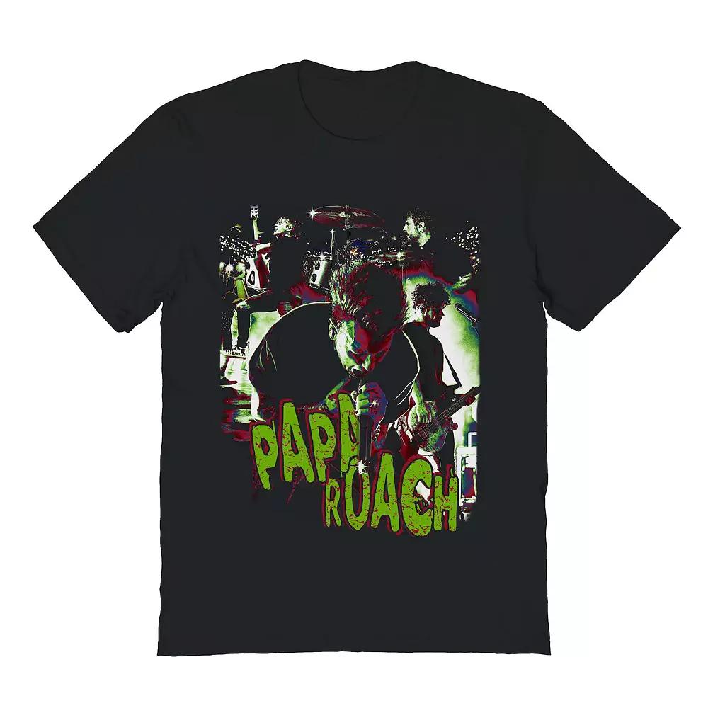 Men's Papa Roach Tour Concert Photo Graphic Tee, Adult Unisex,  Product Image