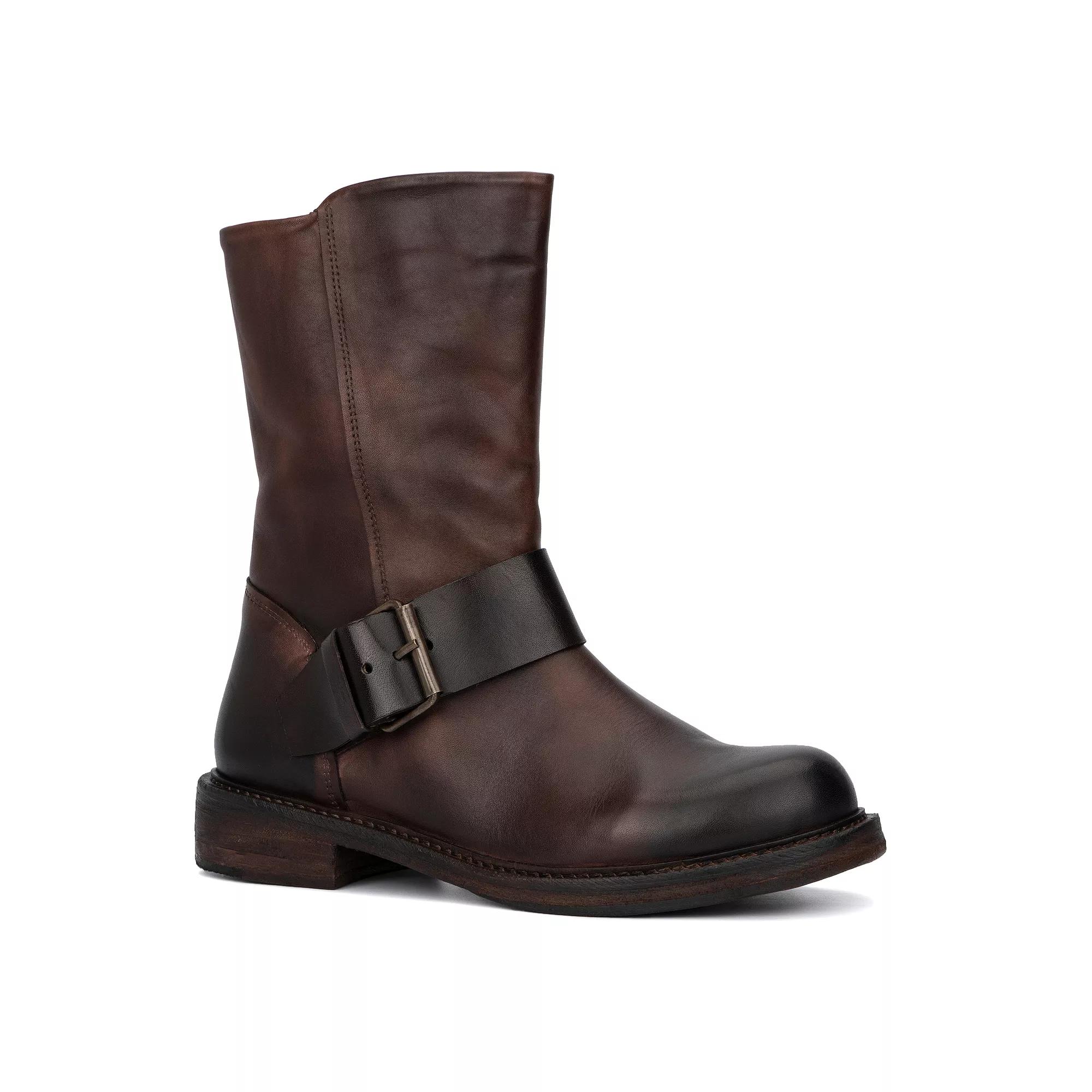 Vintage Foundry Co. Anya Women's Leather Ankle Boots, Size: 8, Brown Product Image