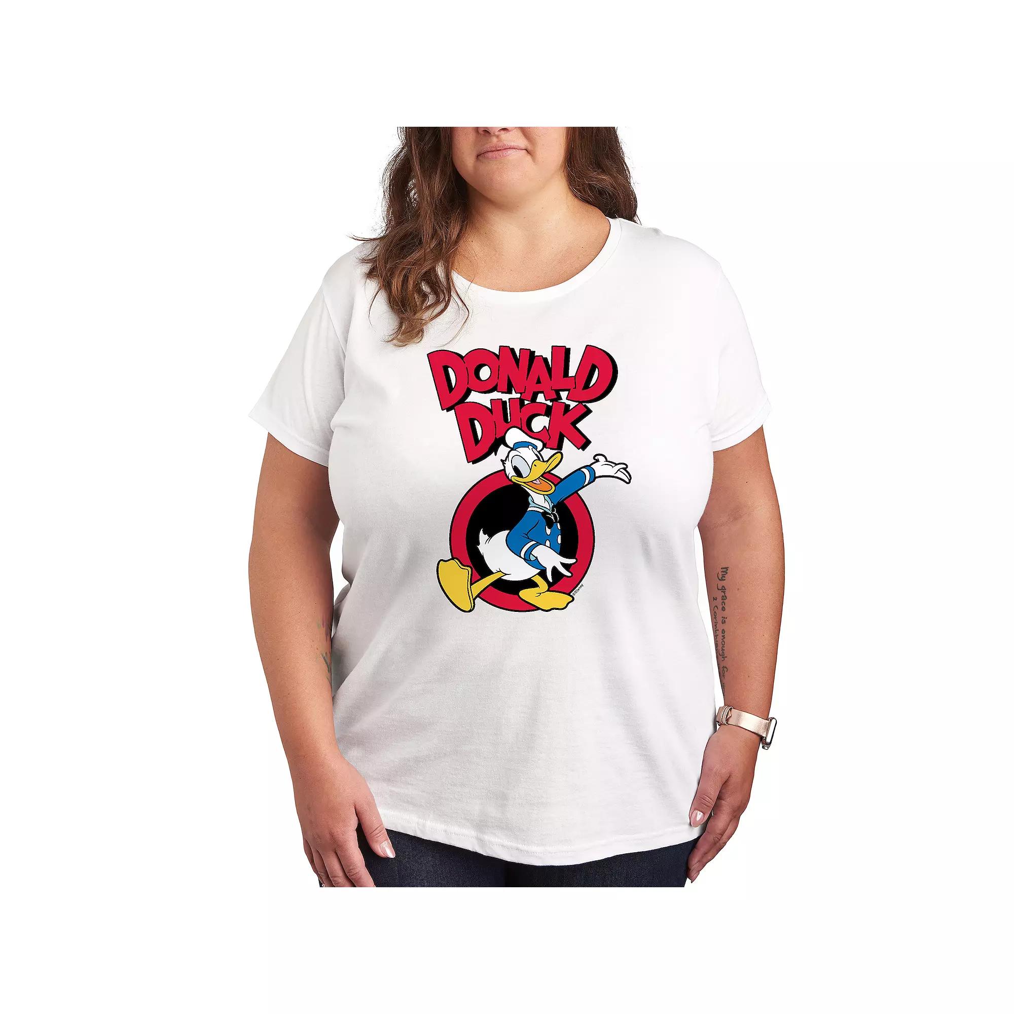 Disney's Donald Duck Plus Graphic Tee, Women's,  Product Image