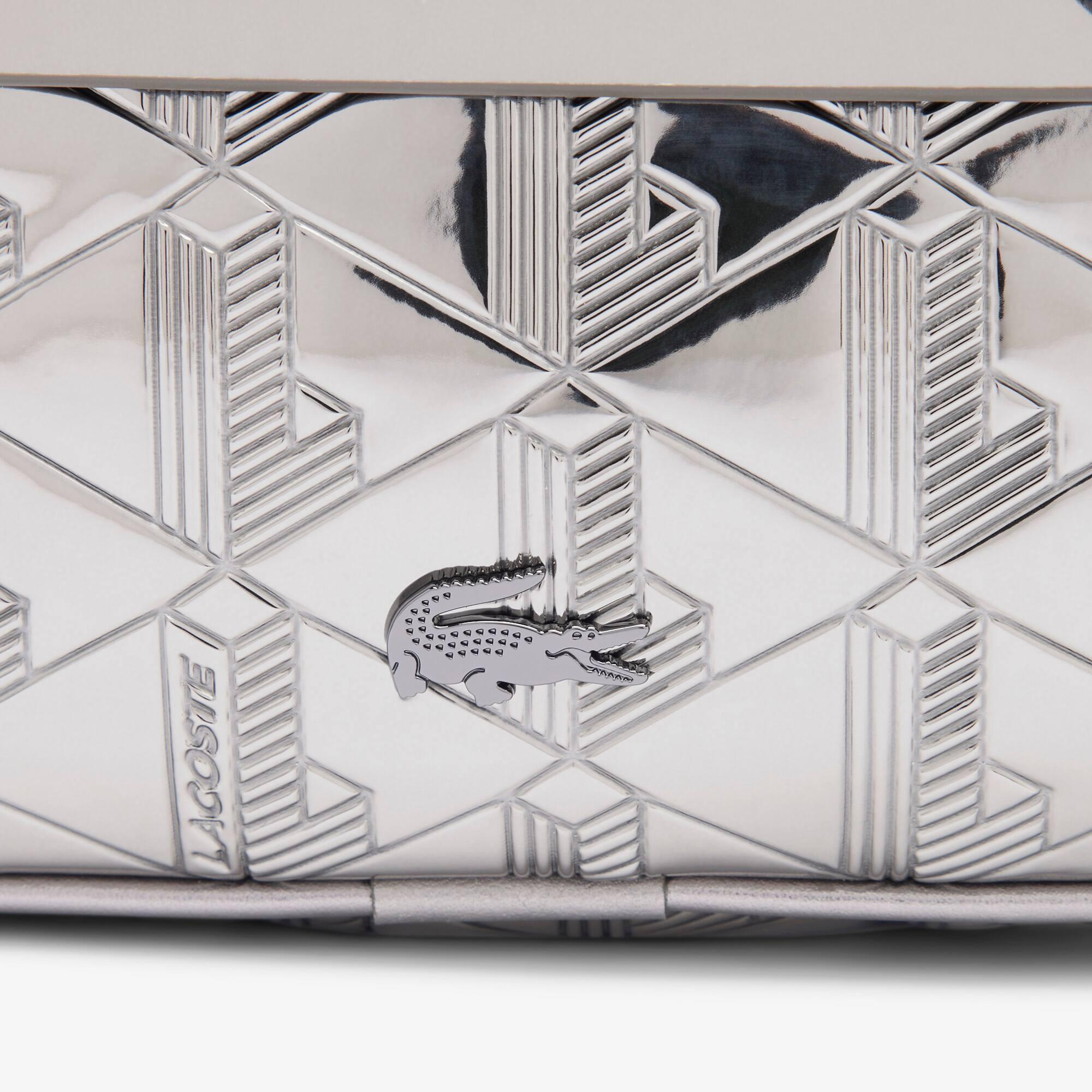 Small The Blend Silver Reporter Bag Product Image