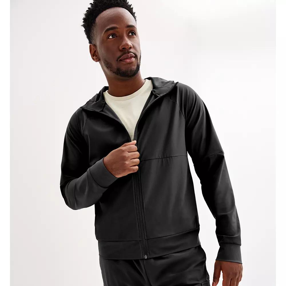 Men's Tek Gear® Performance Zip-Up Hooded Jacket,  Product Image