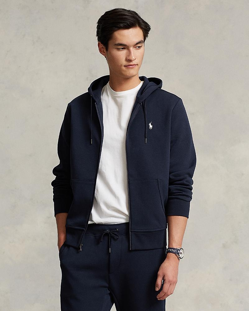 Polo Ralph Lauren Double Knit Full Zip Hoodie Product Image