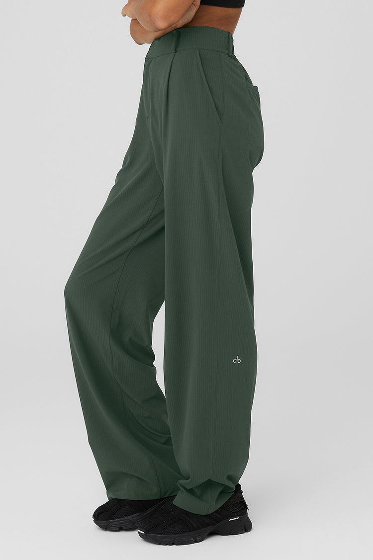 High-Waist Dreamscape Trouser - Dark Cactus Product Image