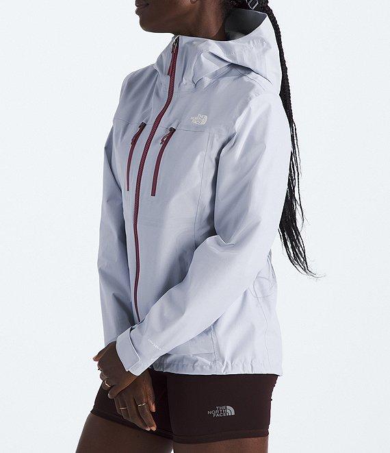 The North Face Terrain Vista Water Repellent Zip Pocket Long Sleeve Zip Front Hooded Jacket Product Image