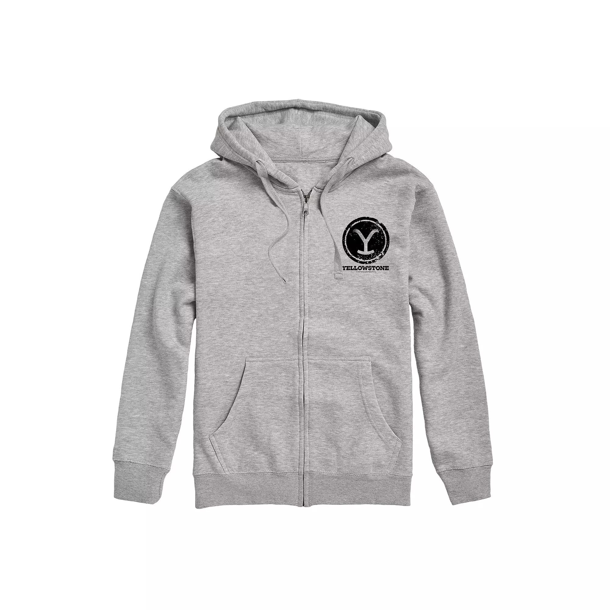 Men's Yellowstone Y Brand Zip Hoodie,  Product Image
