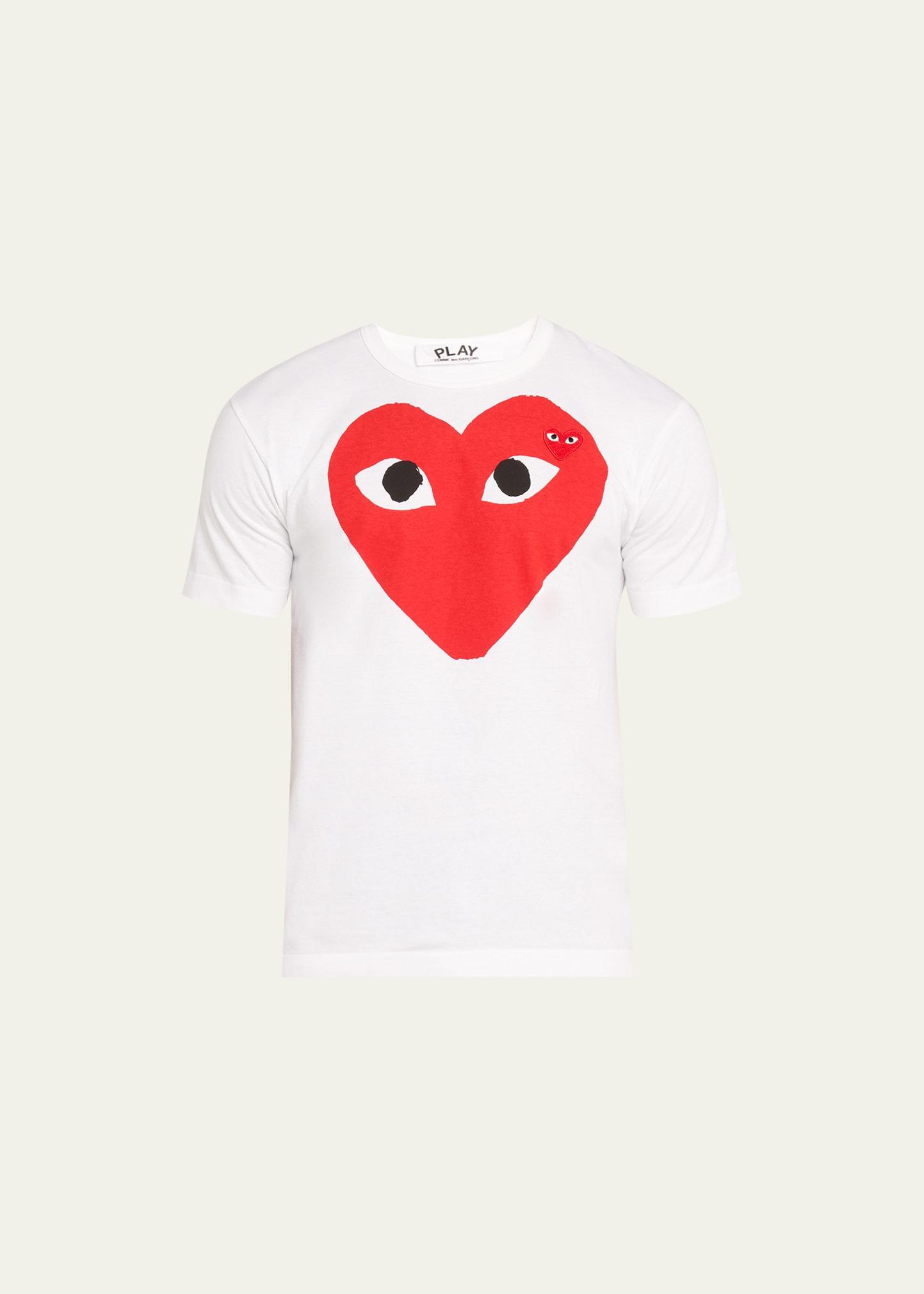 Mens Big Heart T-Shirt Product Image