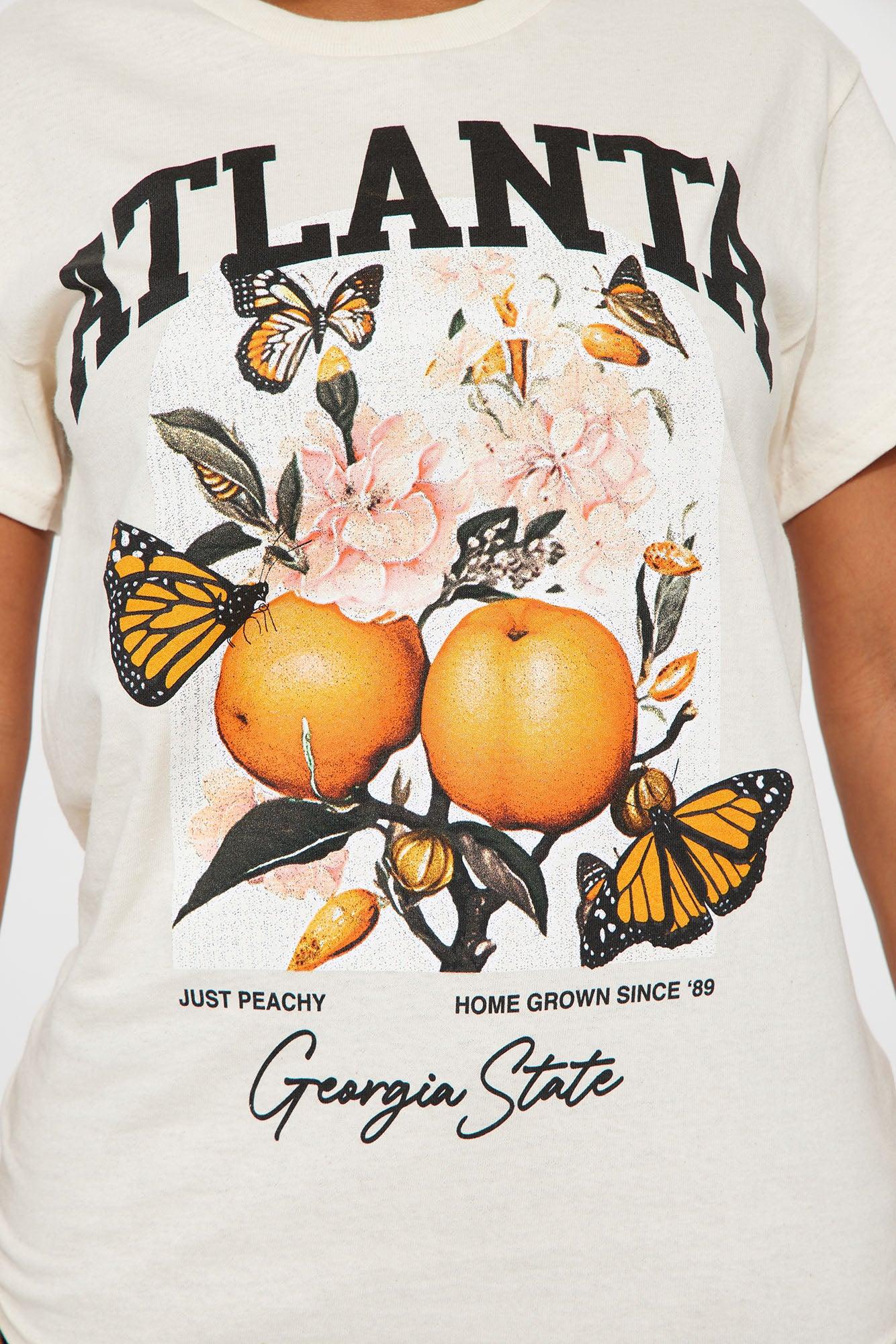 Georgia Peach Graphic Tee - Sand Product Image