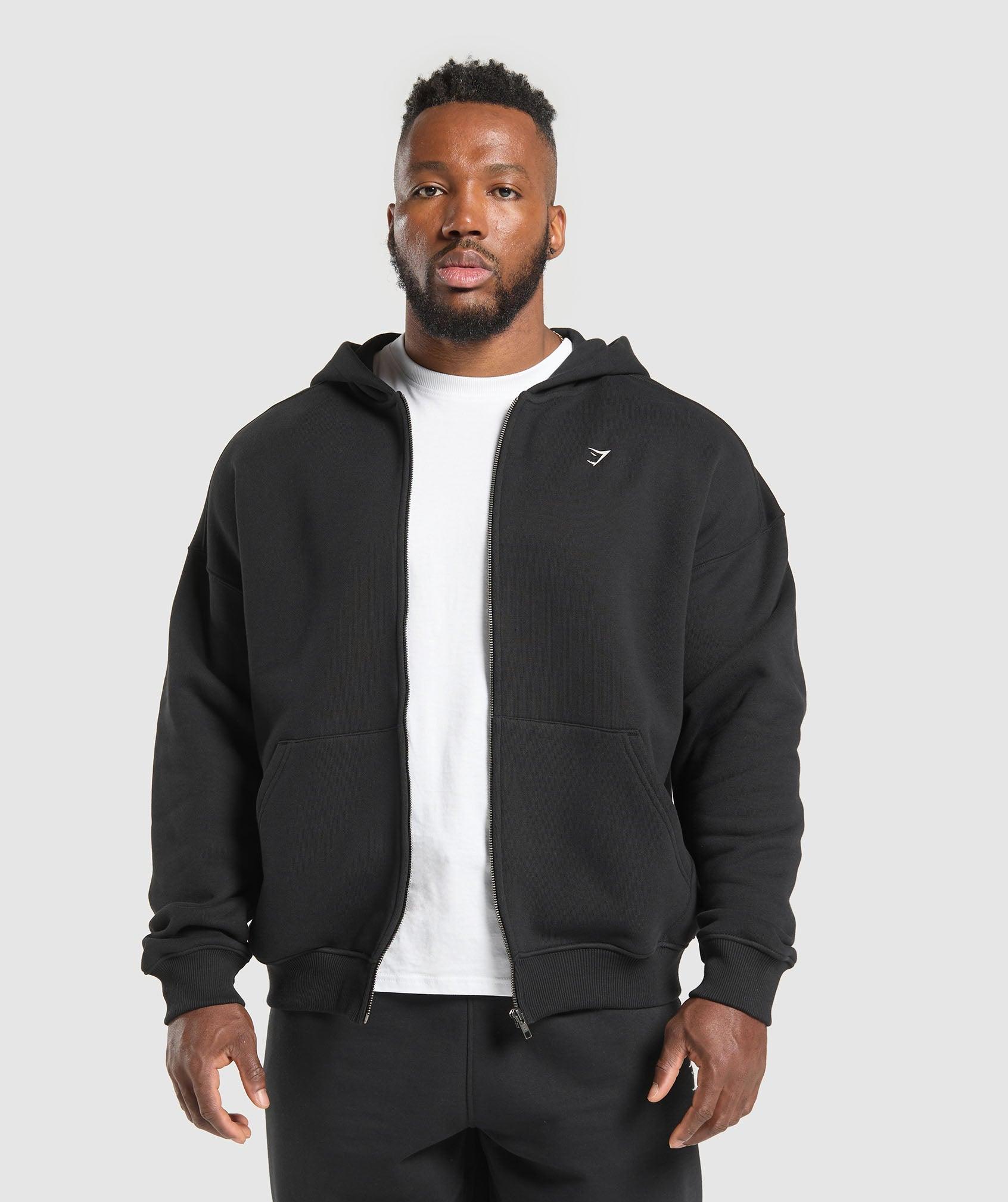 Gymshark Doberman Graphic Hoodie - Black Male Product Image