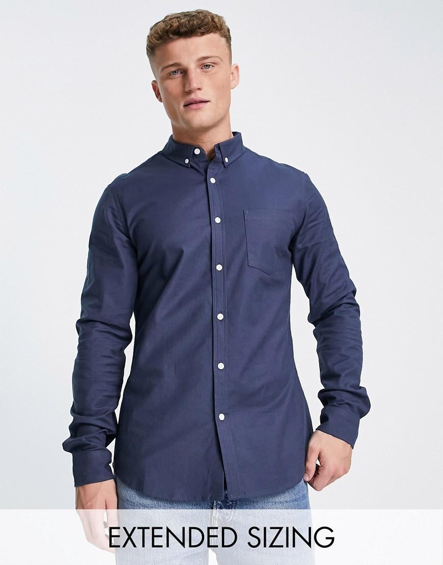 ASOS DESIGN slim fit oxford shirt Product Image