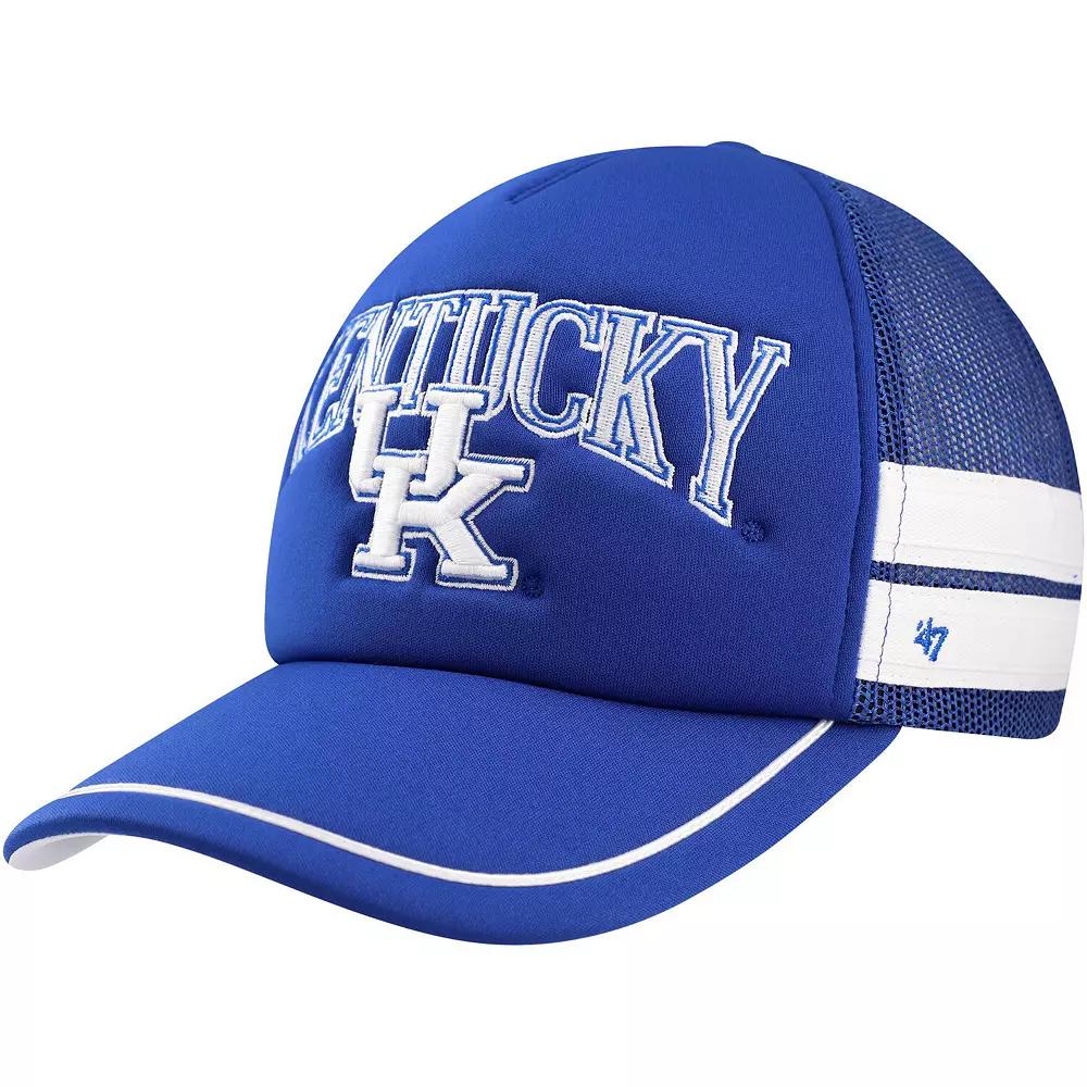 Men's '47 Royal Kentucky Wildcats Sideband Trucker Adjustable Hat, Blue Product Image