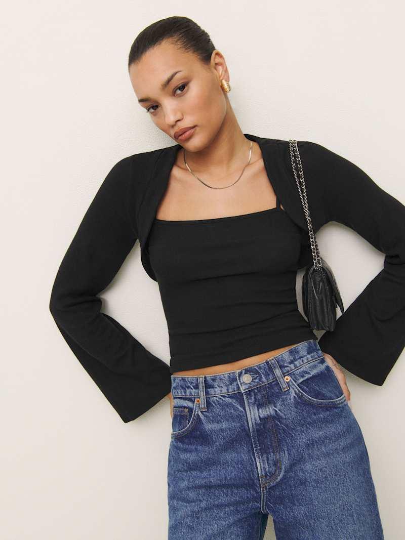 Chloe Knit Shrug Set Product Image