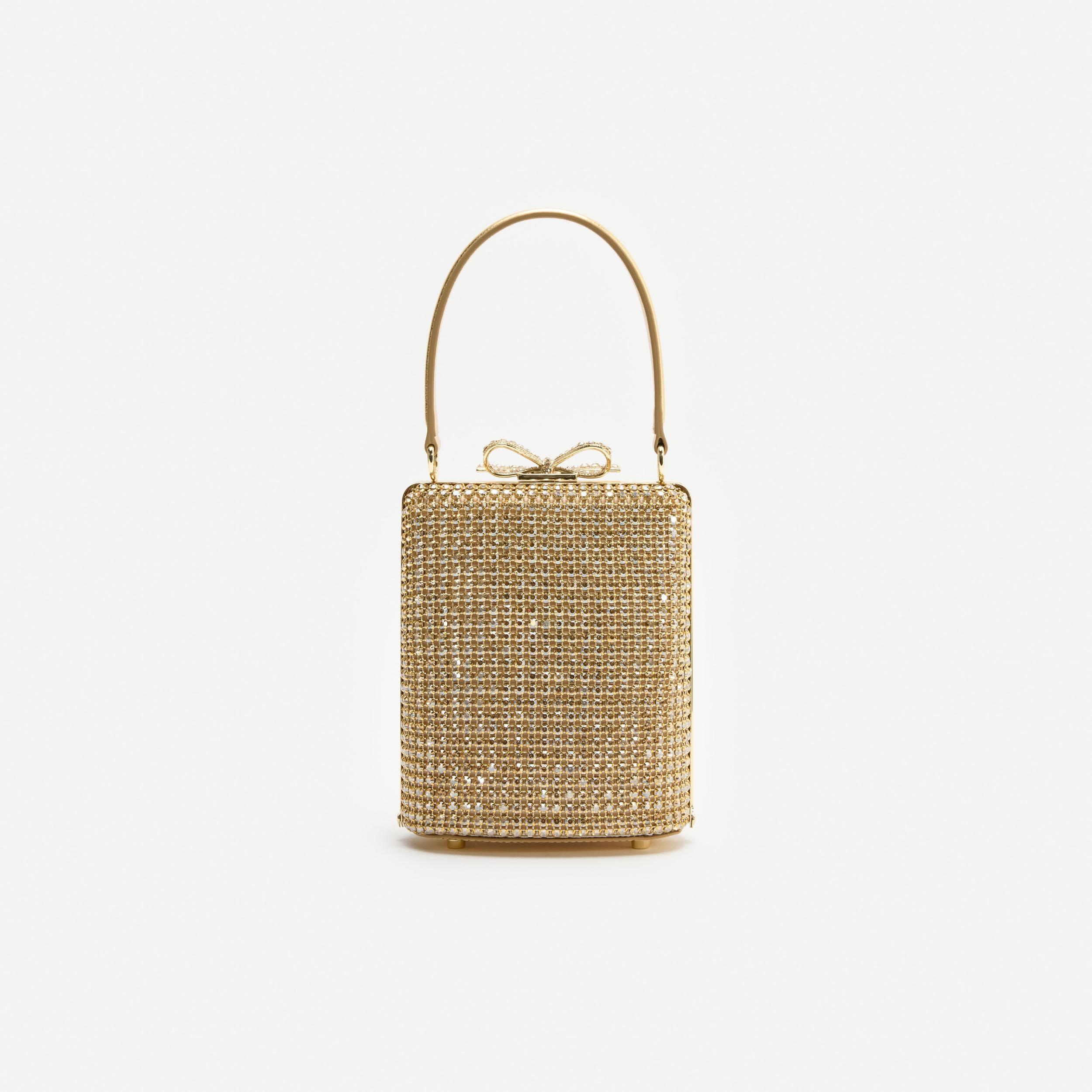 Gold Crystal Mini Bag Product Image