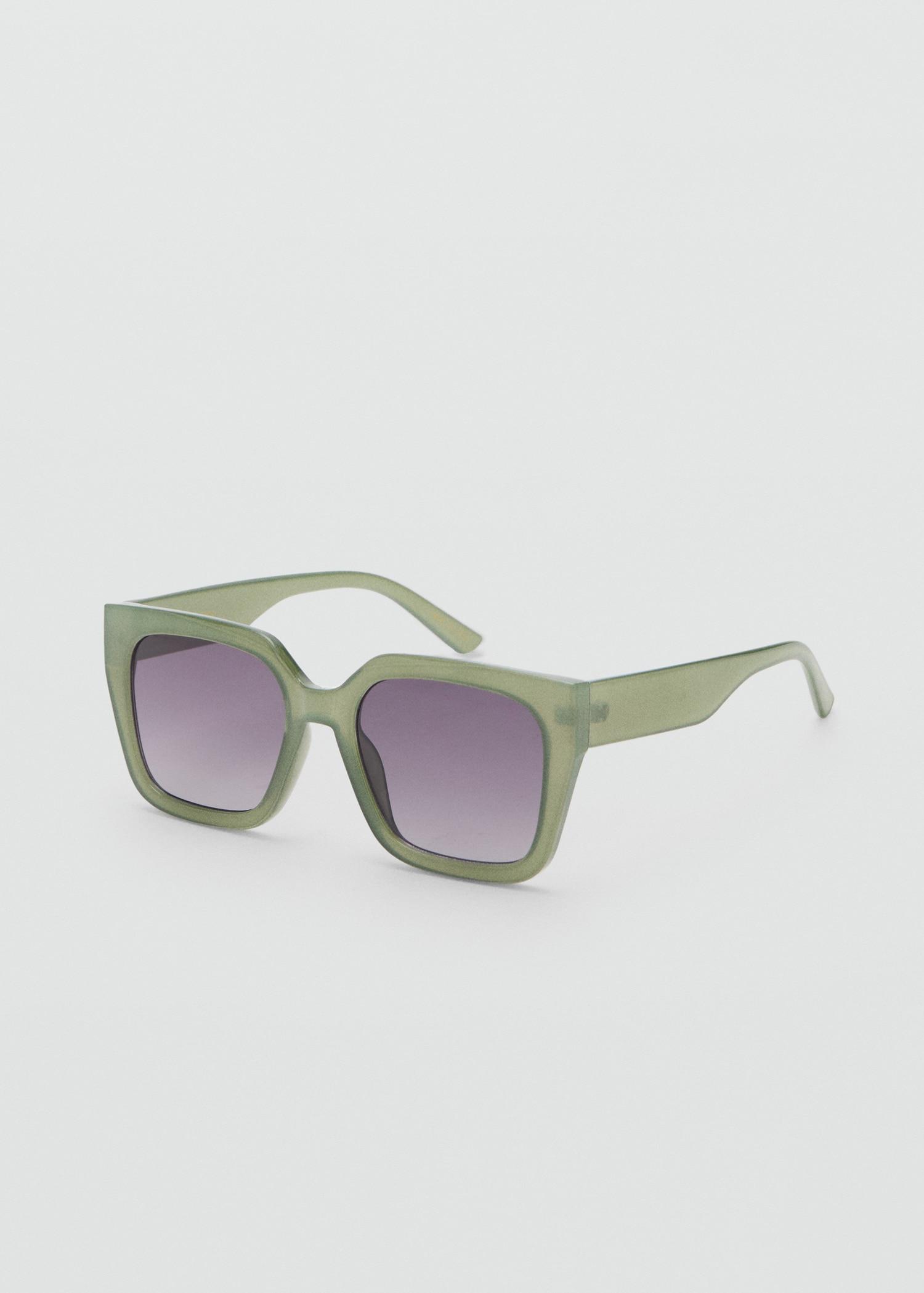 Squared frame sunglasses - Women | MANGO USA Product Image