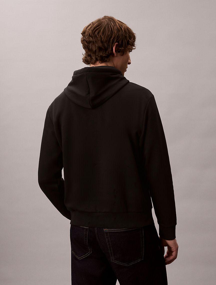 Fleece Metallic Monogram Graphic Hoodie Product Image