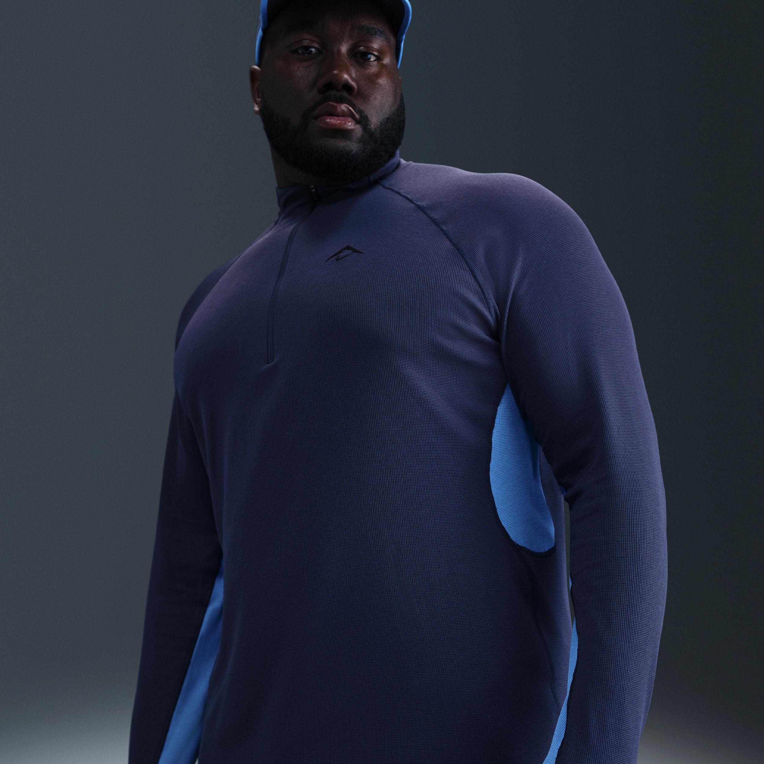 Nike Men's Trail Dri-FIT 1/2-Zip Mid Layer Top Product Image