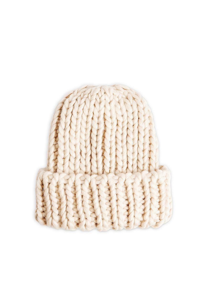 Chunky Knitted Beanie Product Image