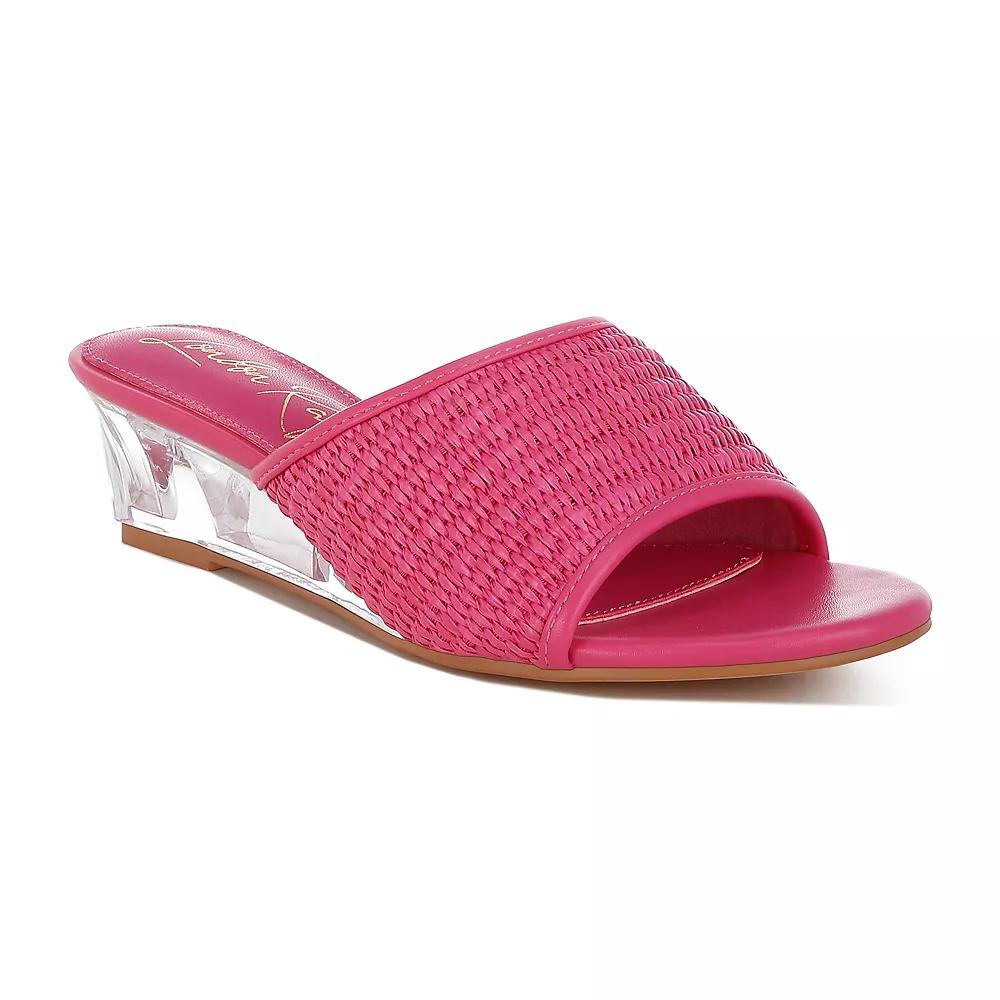 London Rag Osmanda Women's Heeled Sandals, Size: 9, Pink Product Image