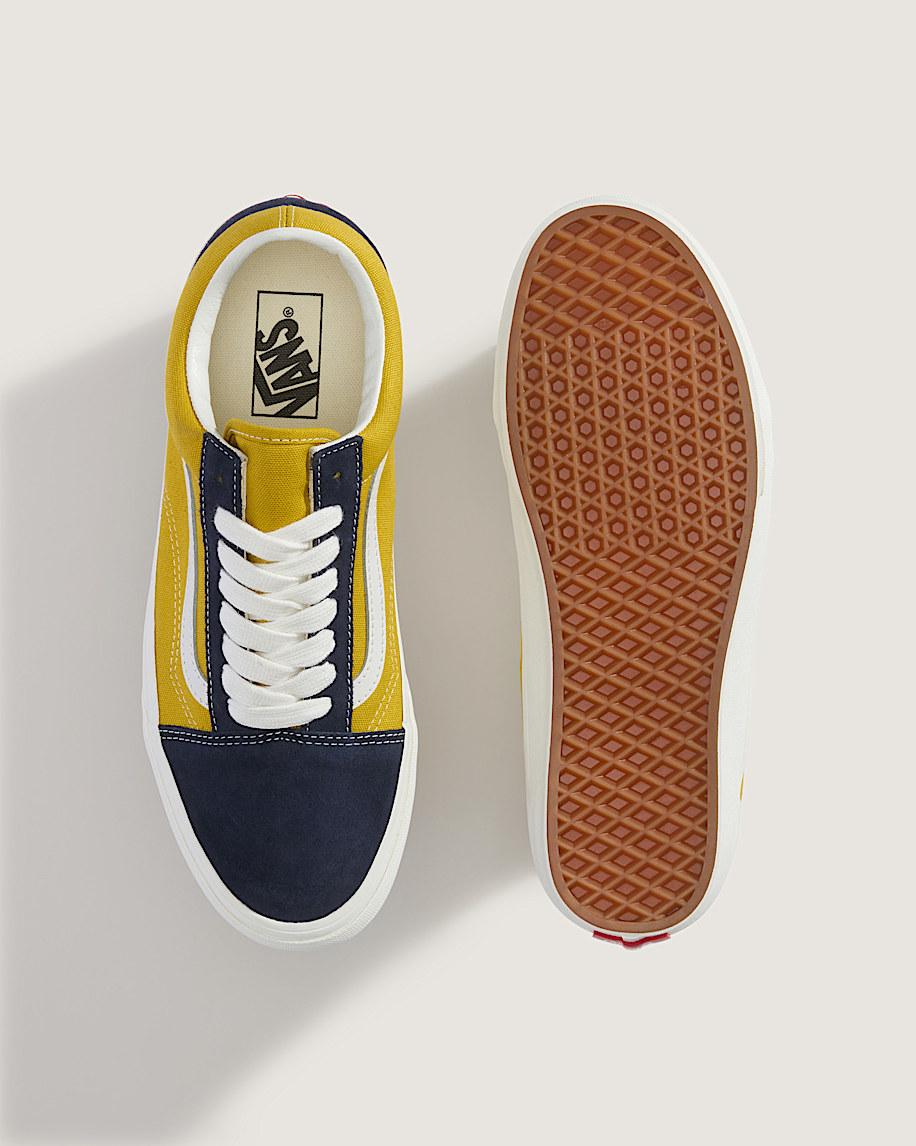 Old Skool Shoe in Navy Blue / Yellow| Vans US Product Image