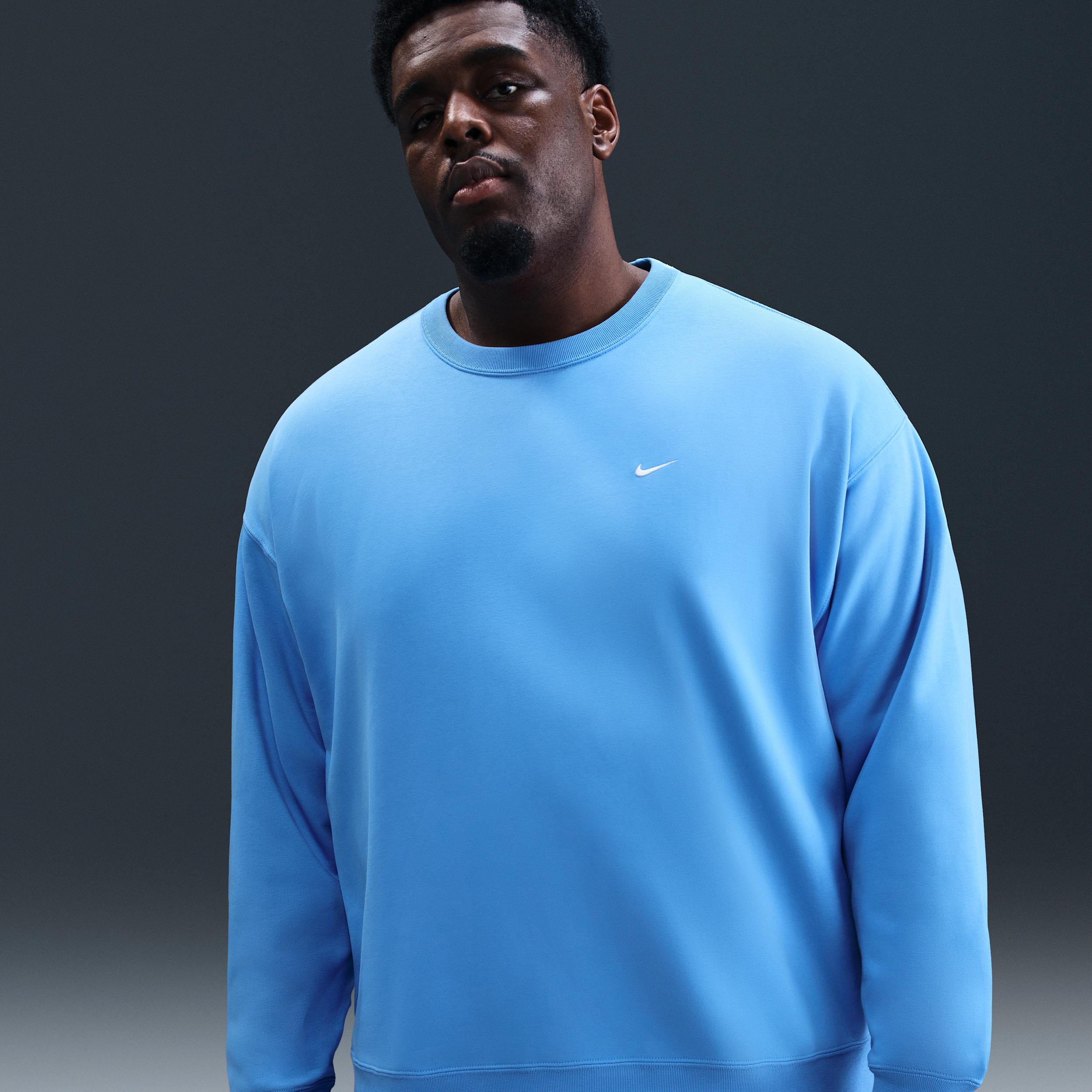 Nike Men's Solo Swoosh Fleece Crew Product Image