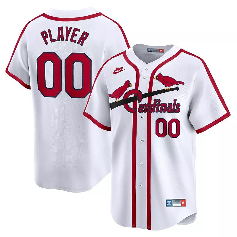 Men's Nike White St. Louis Cardinals Cooperstown Collection Limited Jersey,  Product Image