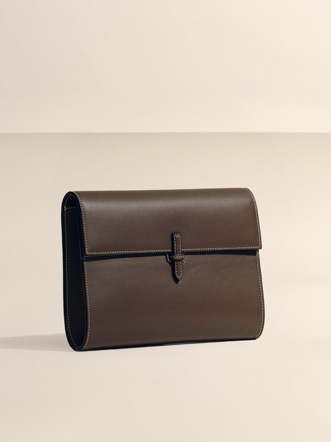 The Large Soft Clutch in Nappa Product Image