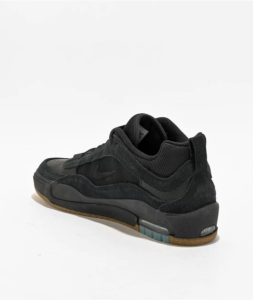 Nike SB Air Max Ishod Anthracite Black & Gum Skate Shoes Product Image